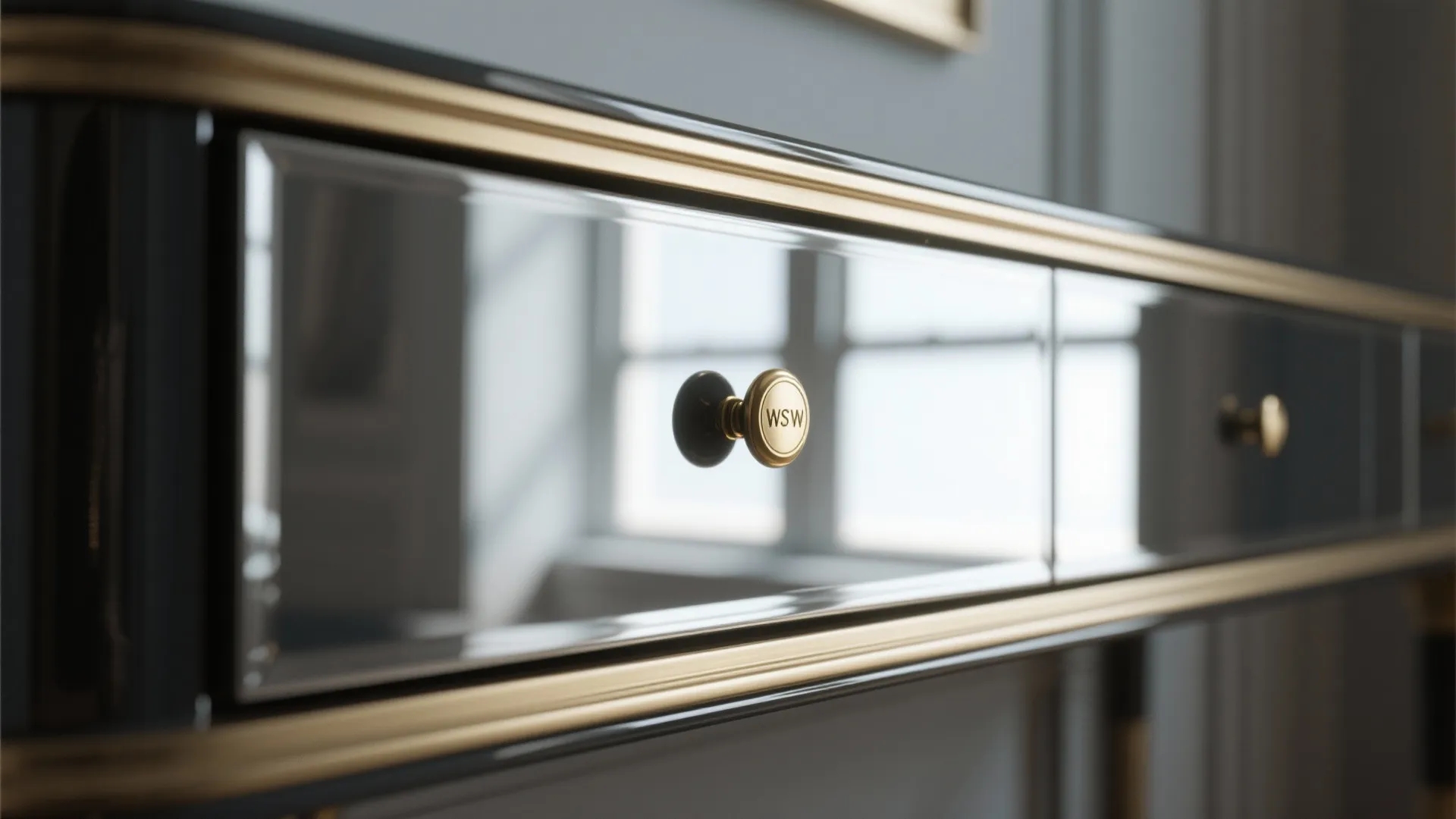 3. High-Gloss Accent for Drama