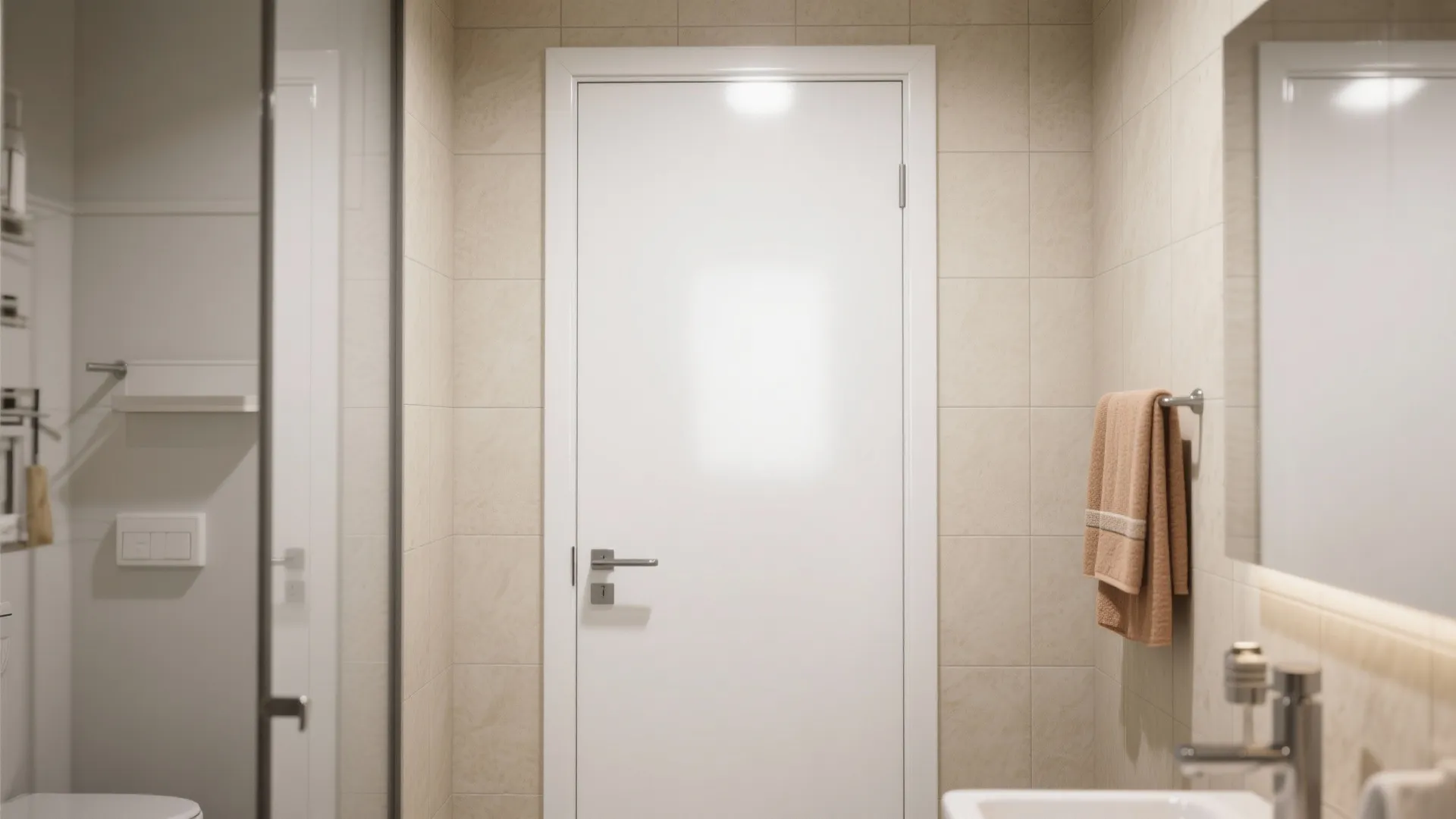 High-Gloss PVC with Minimal Hardware