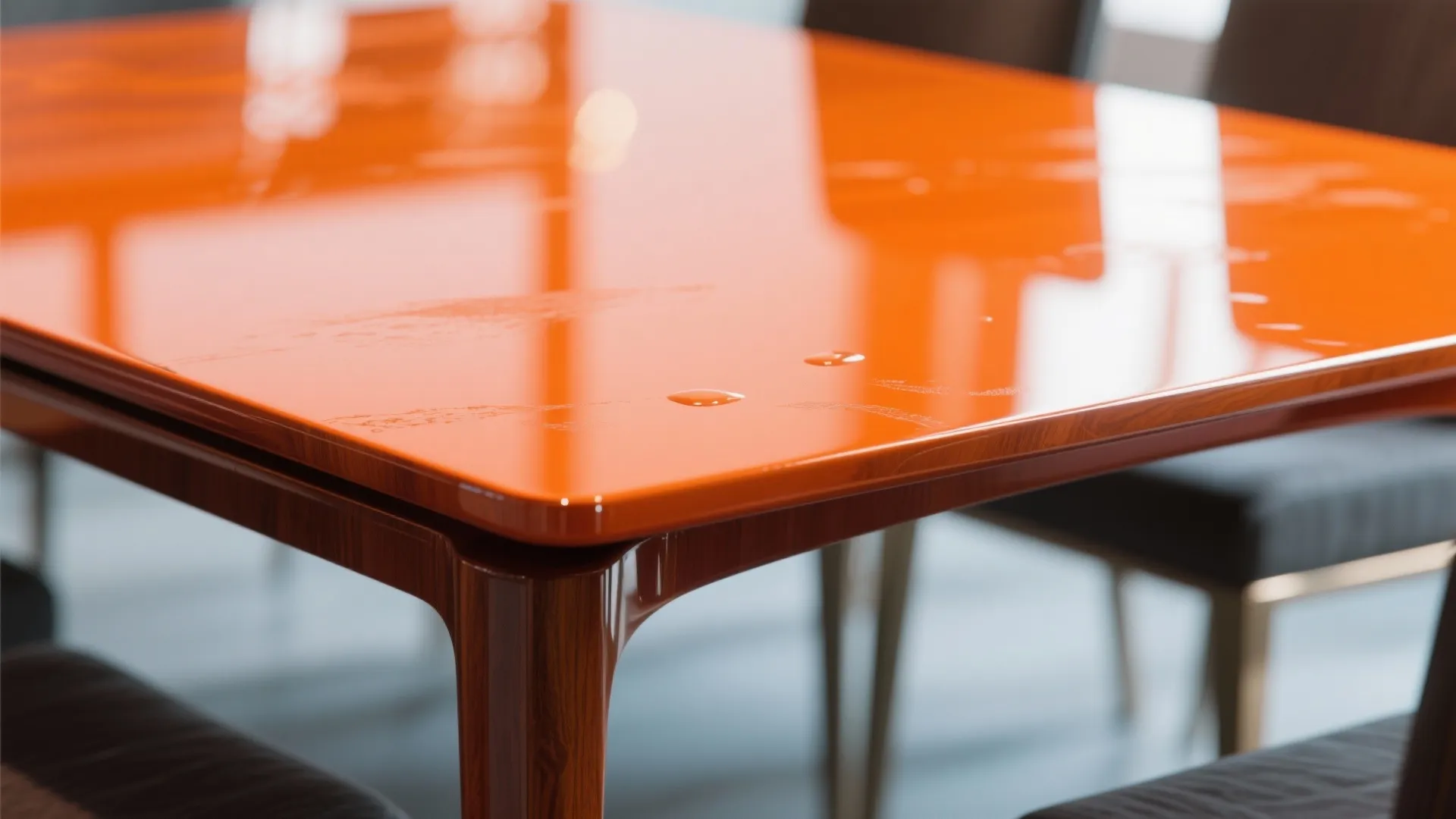 4. High-Gloss Color for a Modern Punch