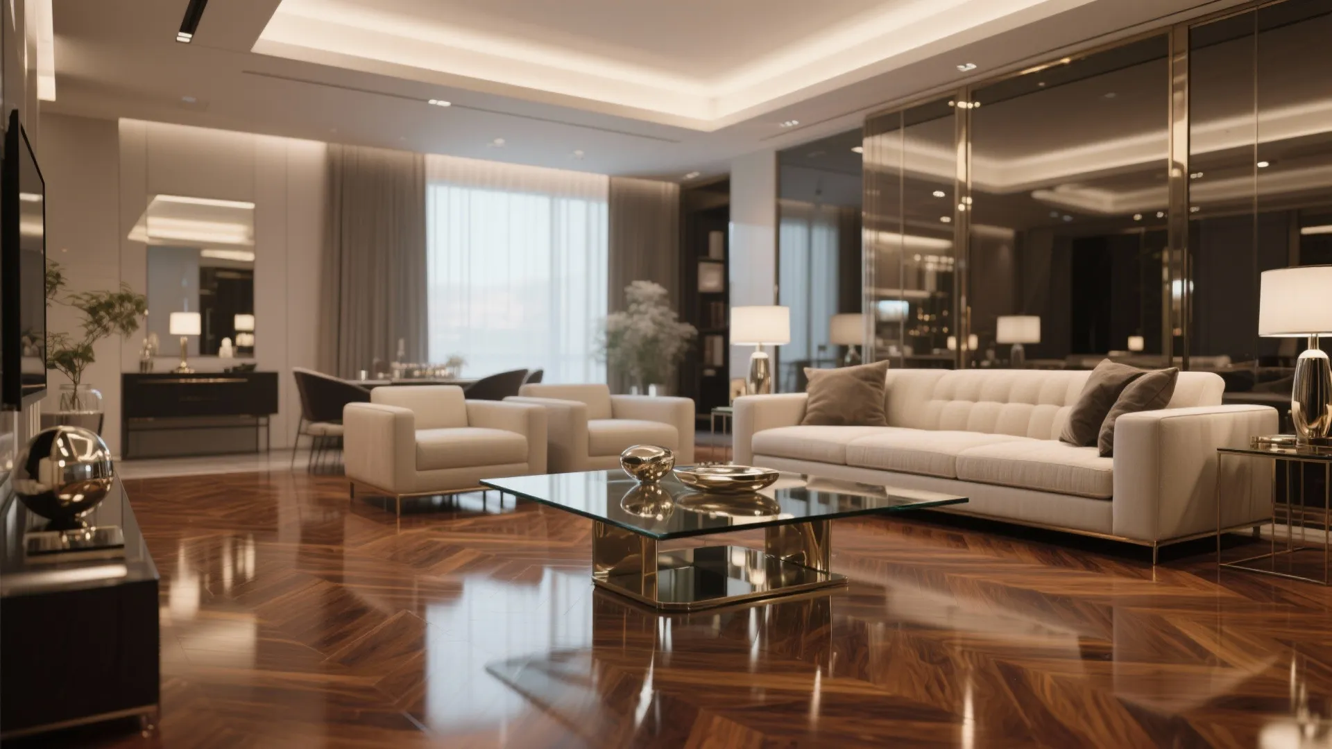 7. High-Gloss Finish for Modern Luxury