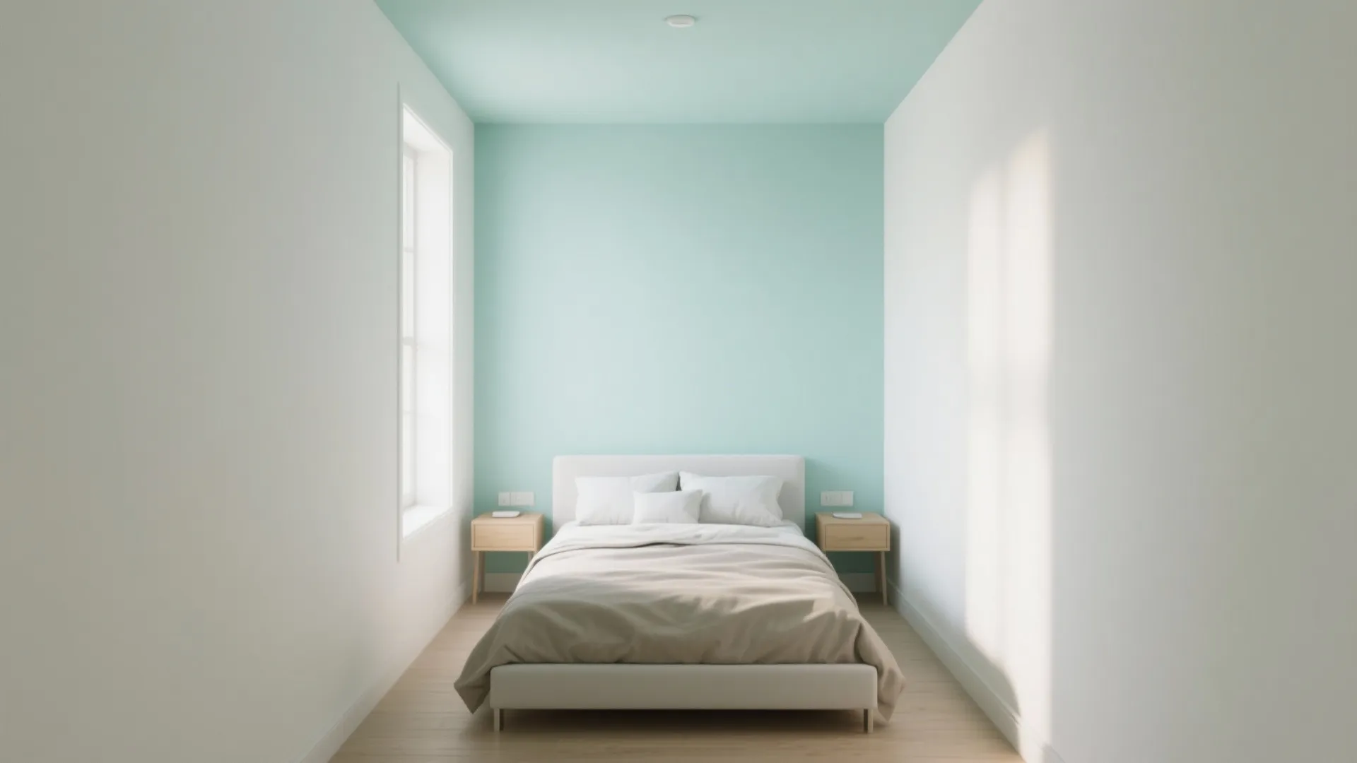 High-LRV Brights on Walls and Ceilings