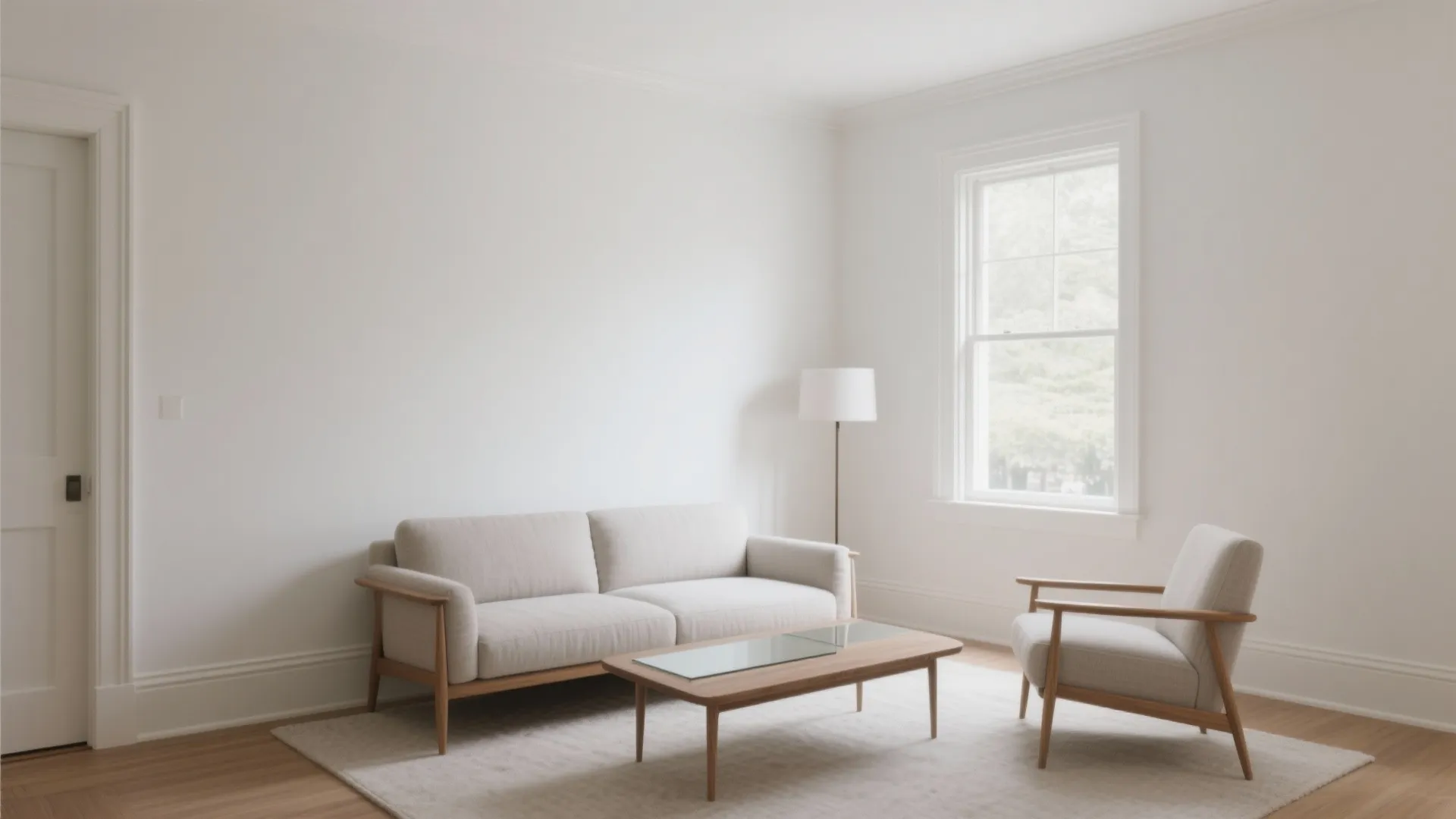 High-LRV Neutrals to Brighten Structural Walls