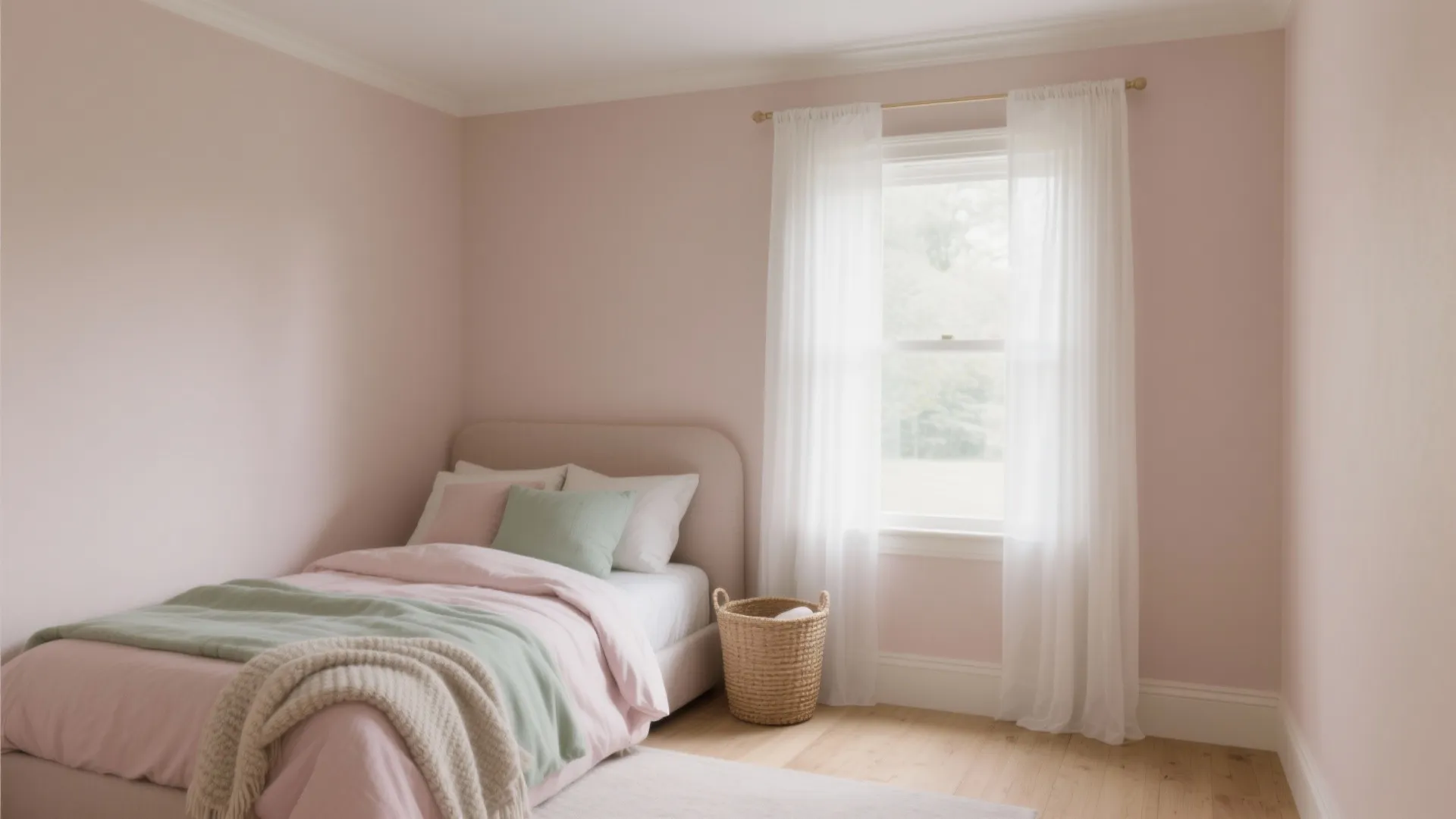 Pastel Neutrals with High LRV (Light Reflectance) for Small Rooms
