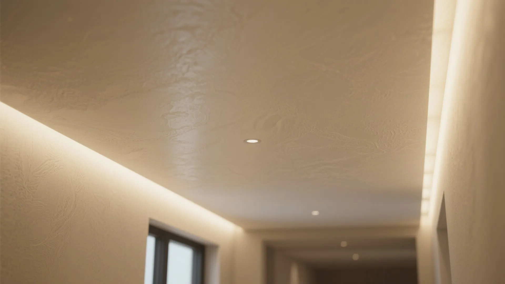 High-Reflectance Ceilings to Brighten Narrow Halls