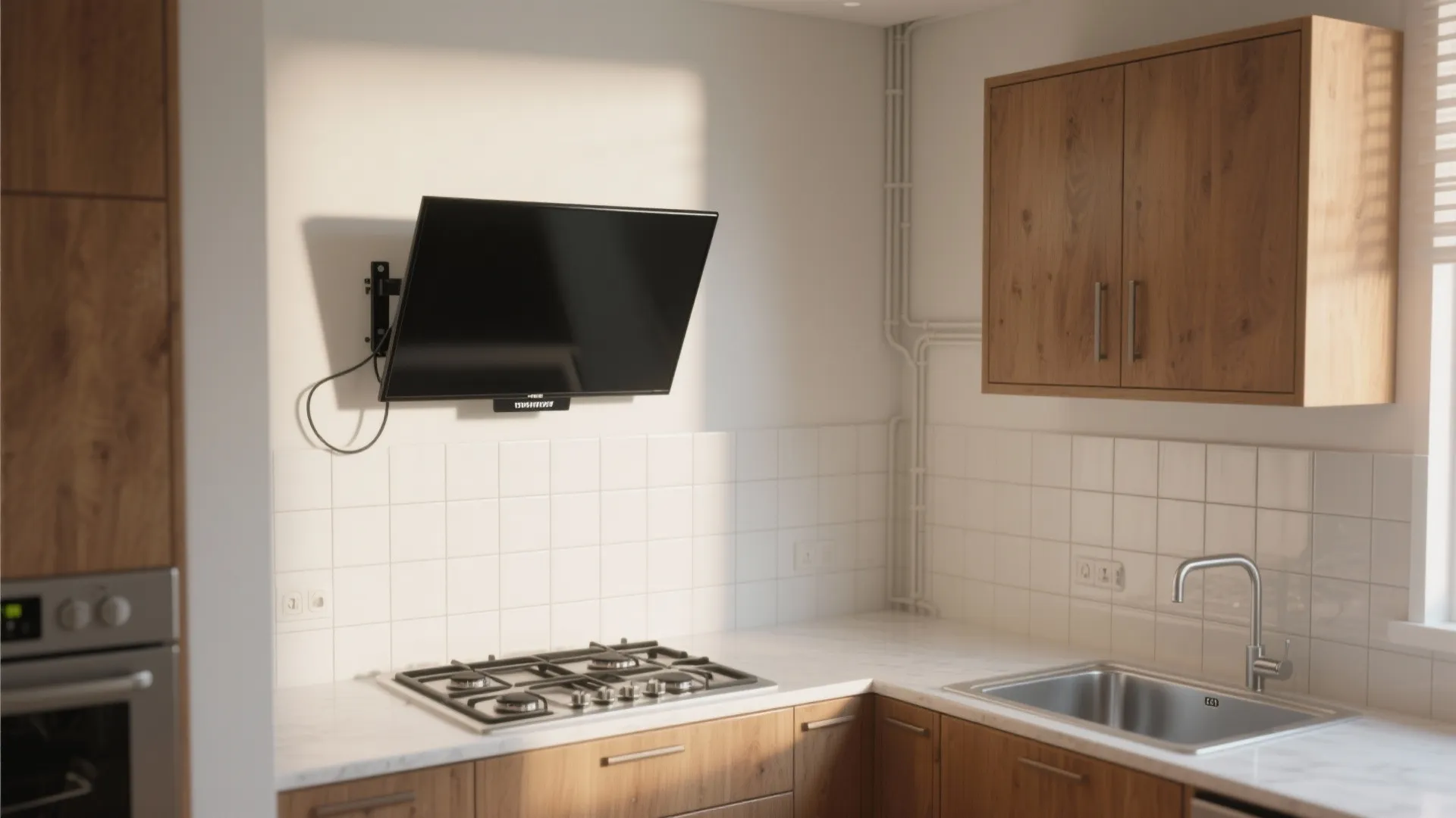 1. High wall-mount with adjustable tilt