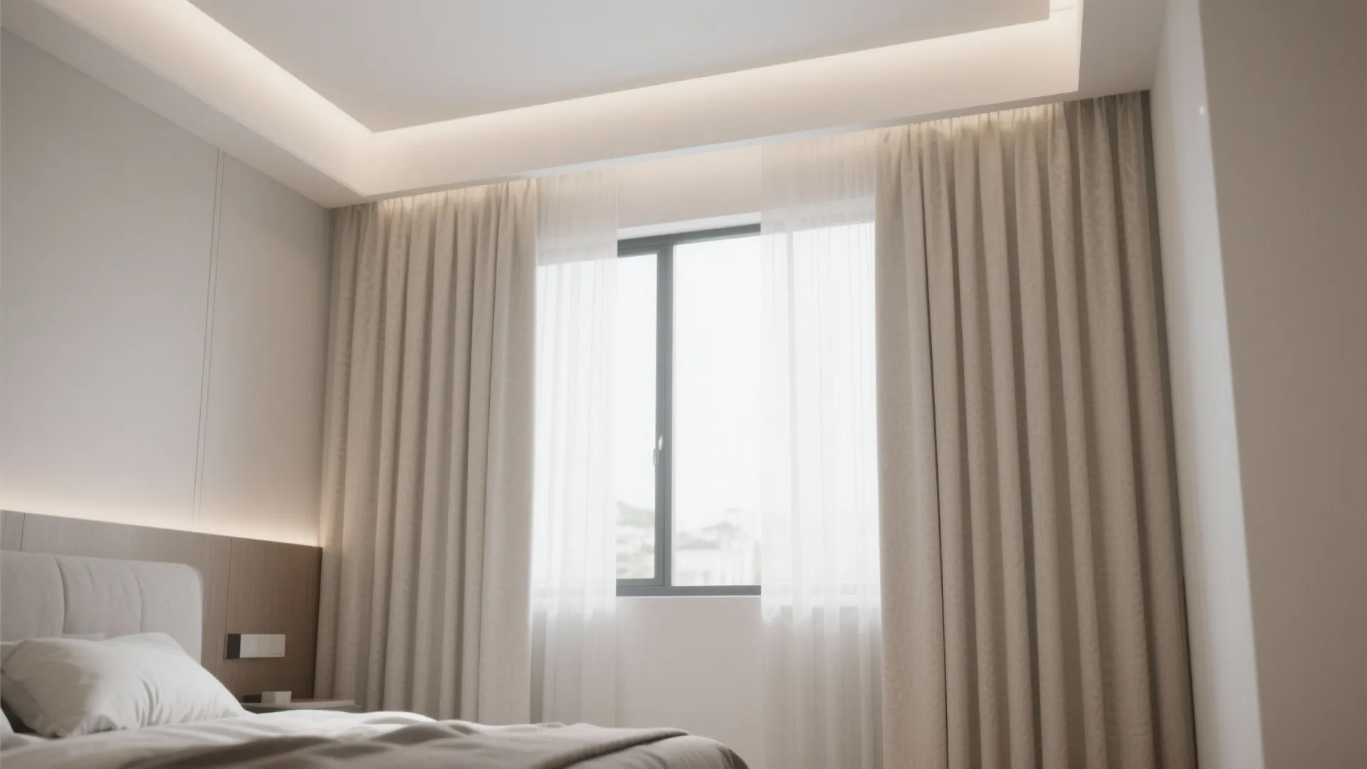 9. Keep Curtains High and Wide