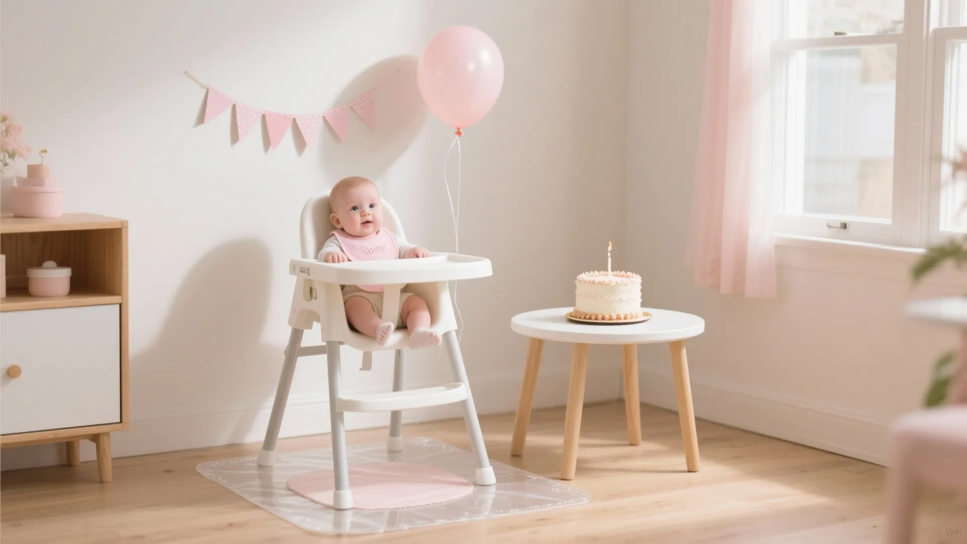 High-Chair Spotlight: Mini Banner & Smash Cake
