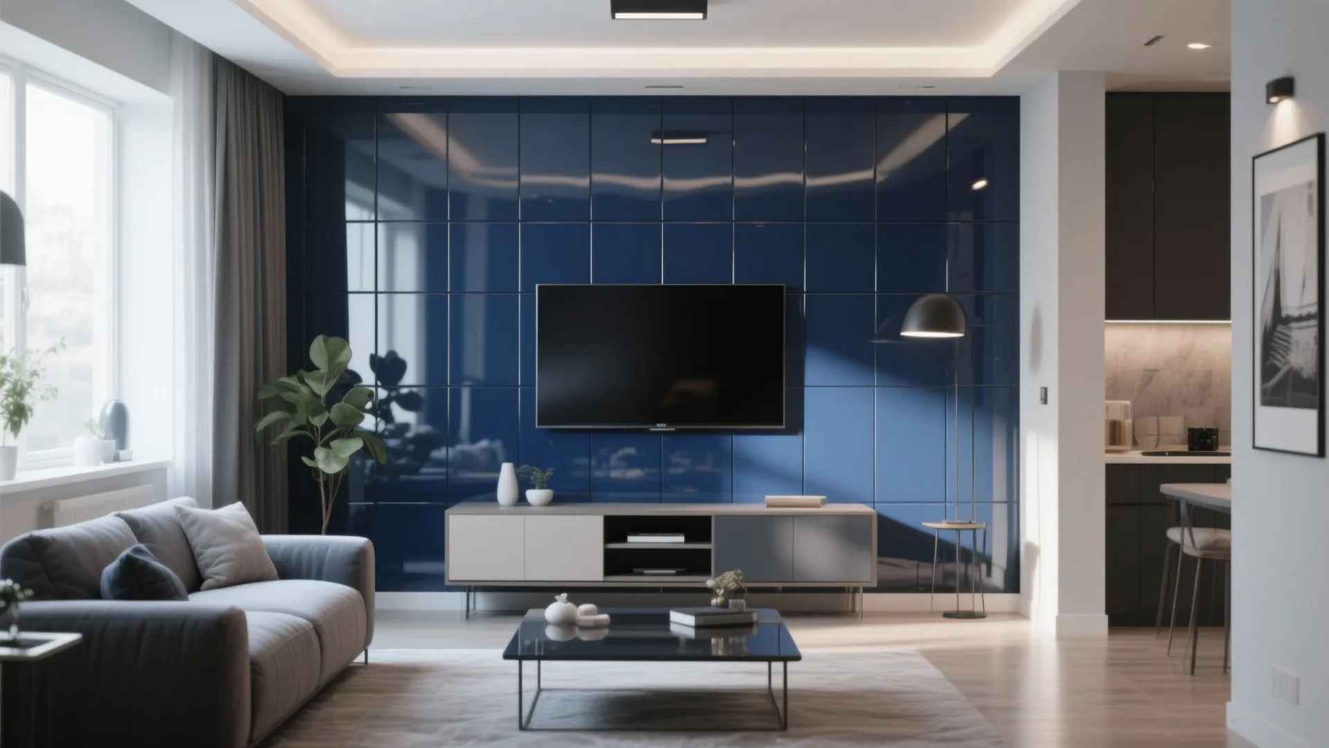 High-Gloss PVC Wall Cladding