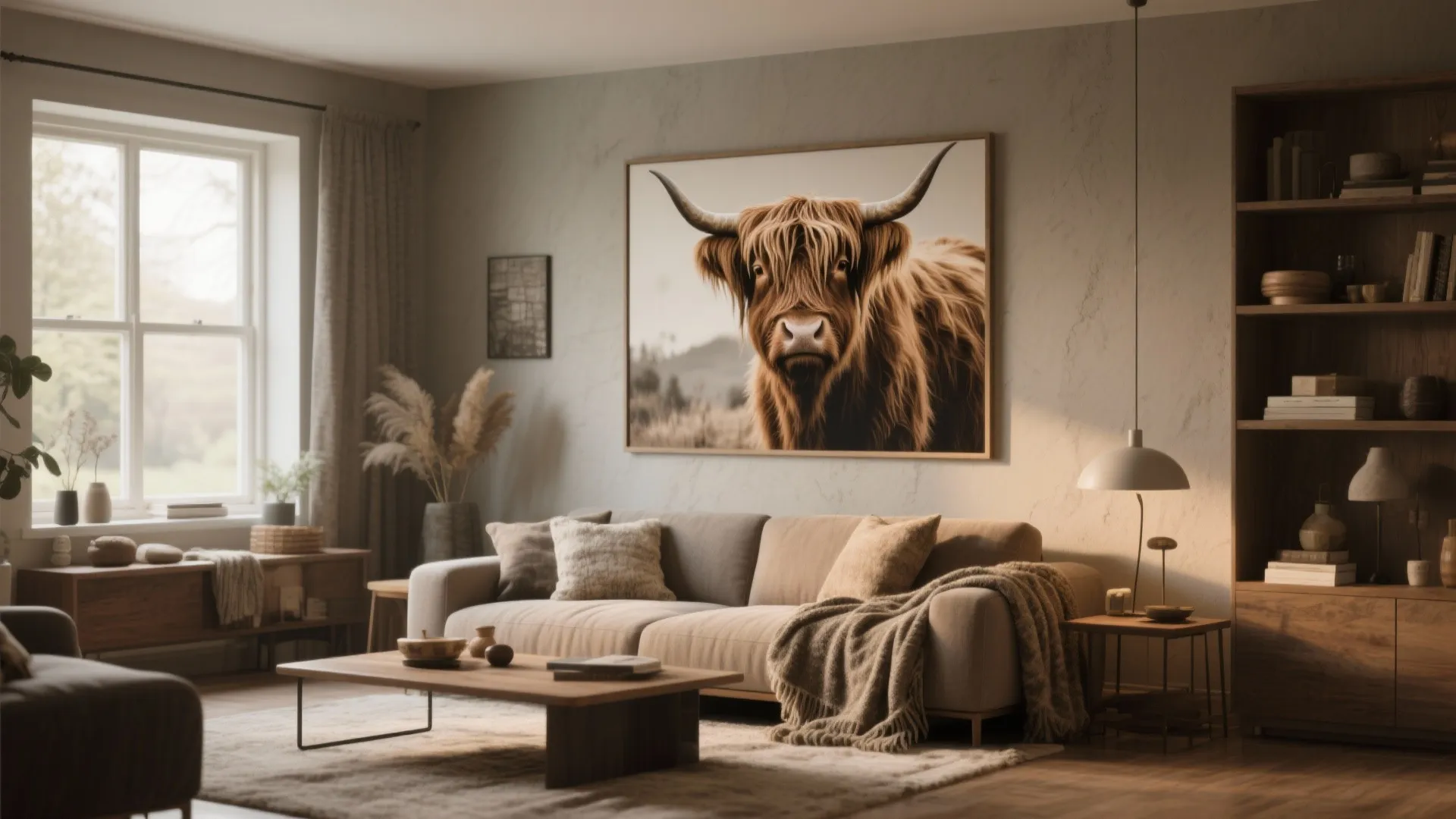 Highland Cow Living Room Ideas: Transform Your Living Space with Charming Highland Cow Decor
