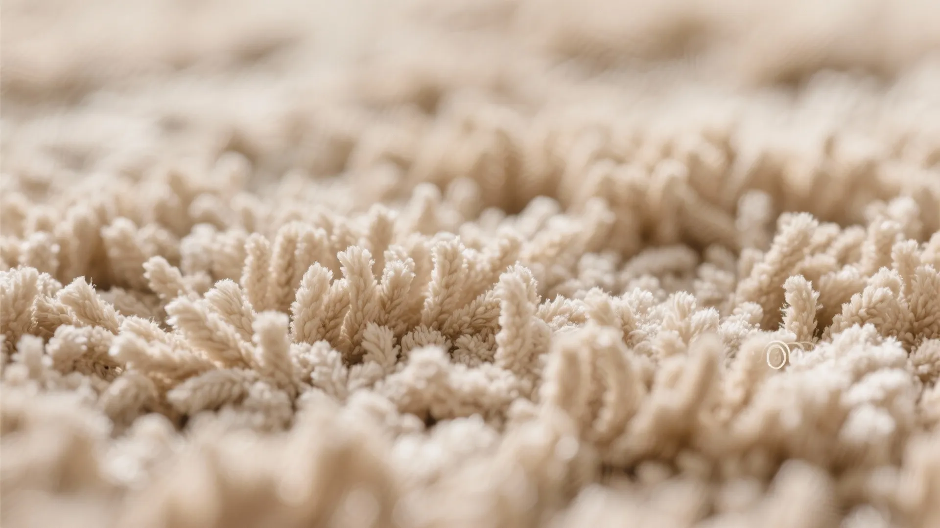 10. High-Pile Beige Carpet for Luxury Feel