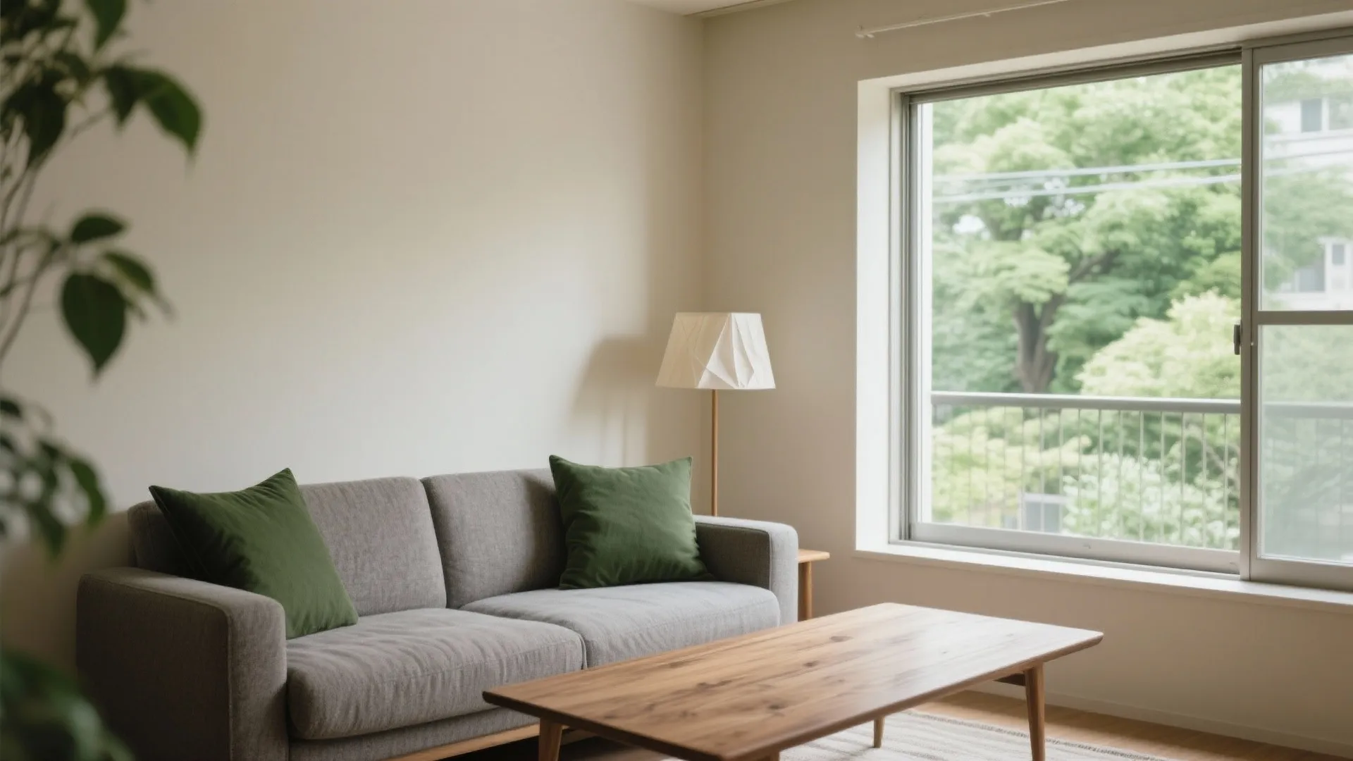 Tips 4: 光が丘の緑を取り込む配色と素材（日式风格）