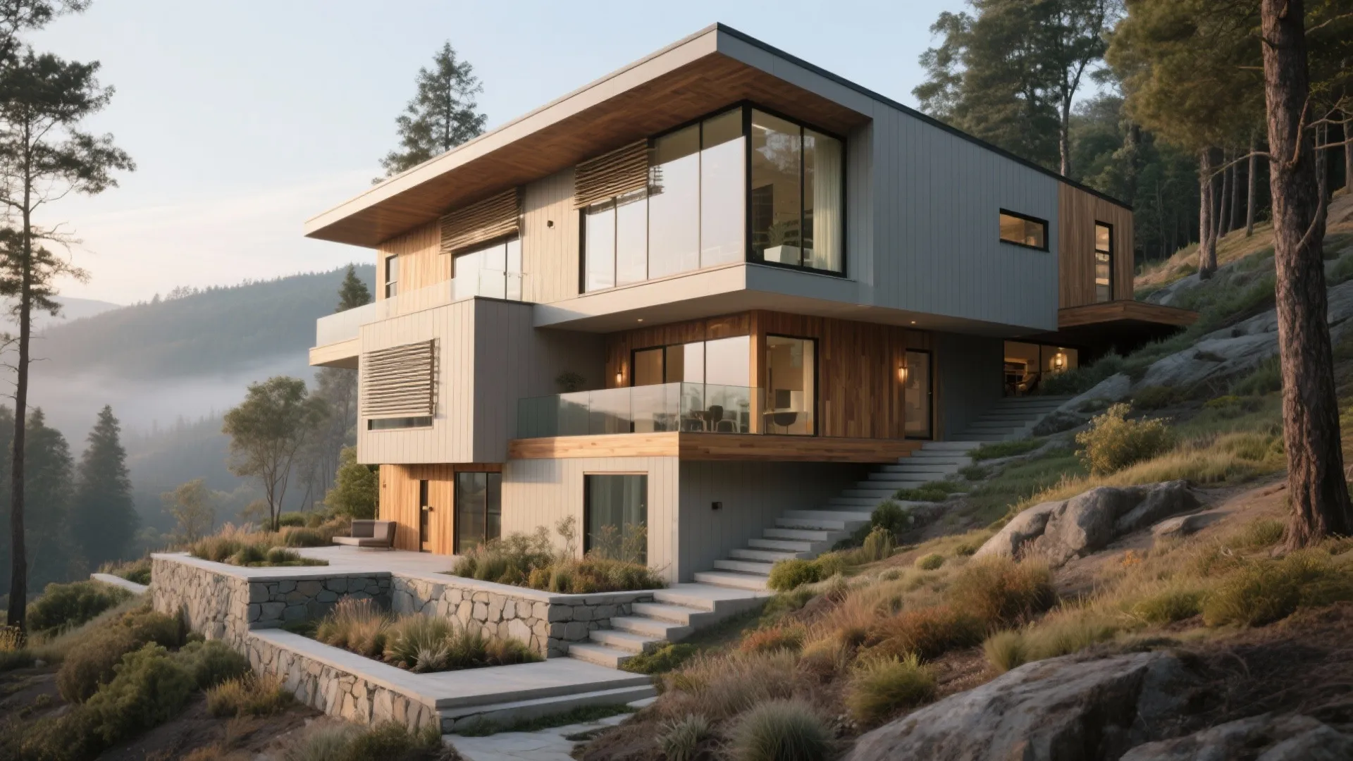 Small House Plans for Sloped Lots: Creative Space Solutions: 1 Minute to Smartly Design a Small Home on a Sloped Lot