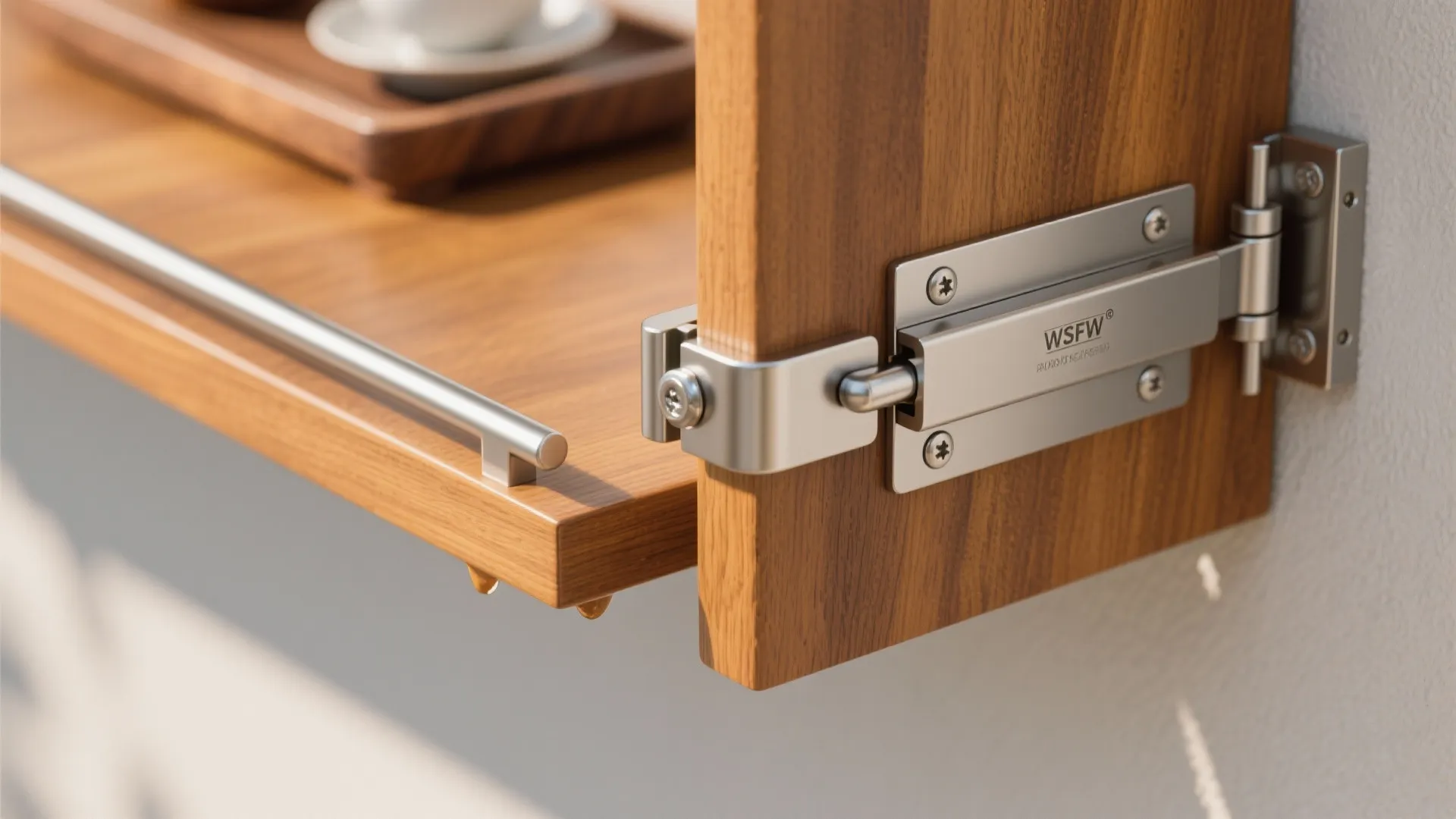 Fold-Down Tea Bar and Ritual Nook