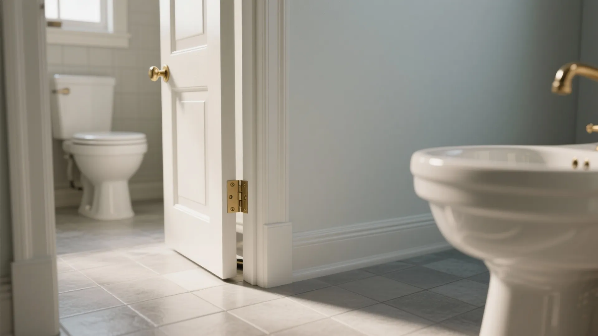 1. Standard hinged doors with smart clearances