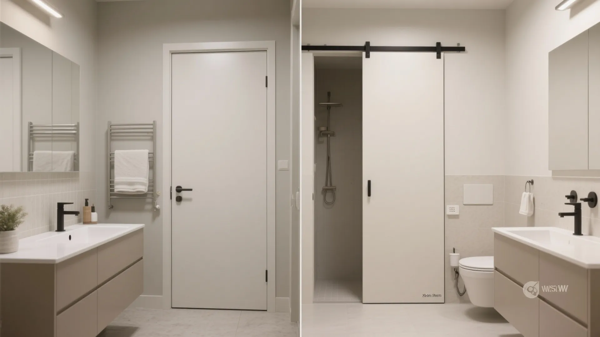 Pocket Door to Reclaim Circulation Space