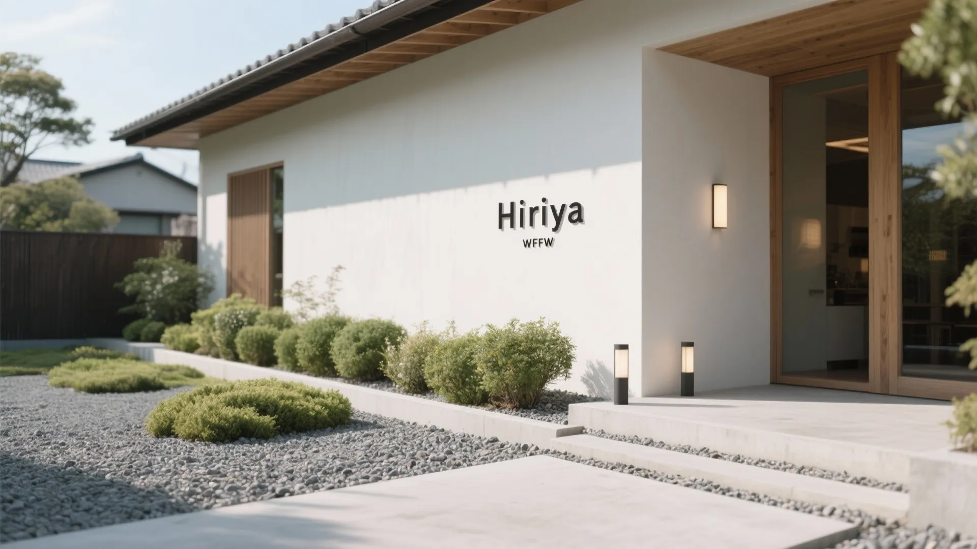 Tips 5: 外構は“低い緑×フラットアプローチ”で面を整える（東京・大阪・京都）