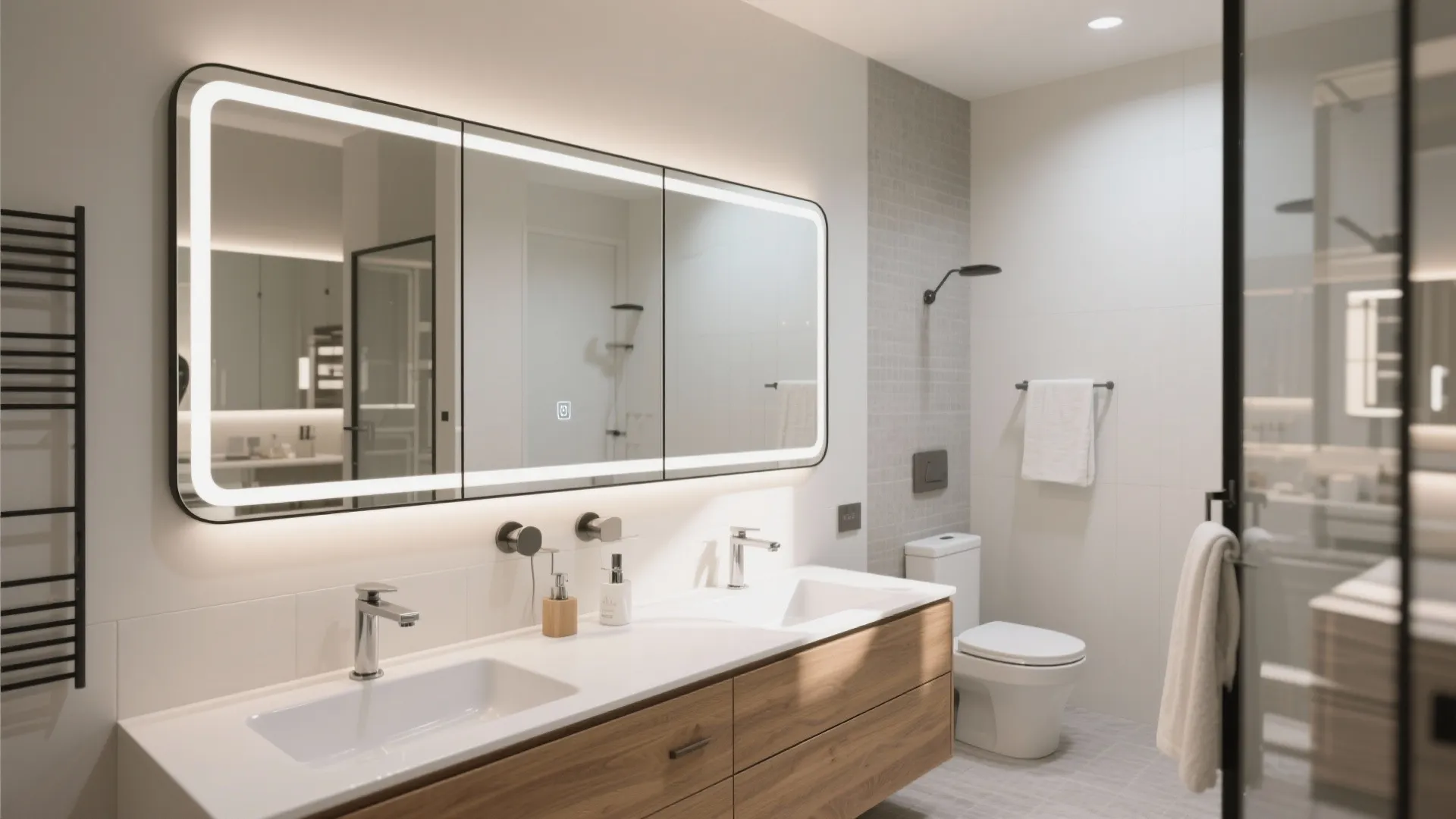 4. His and Hers Mirrors