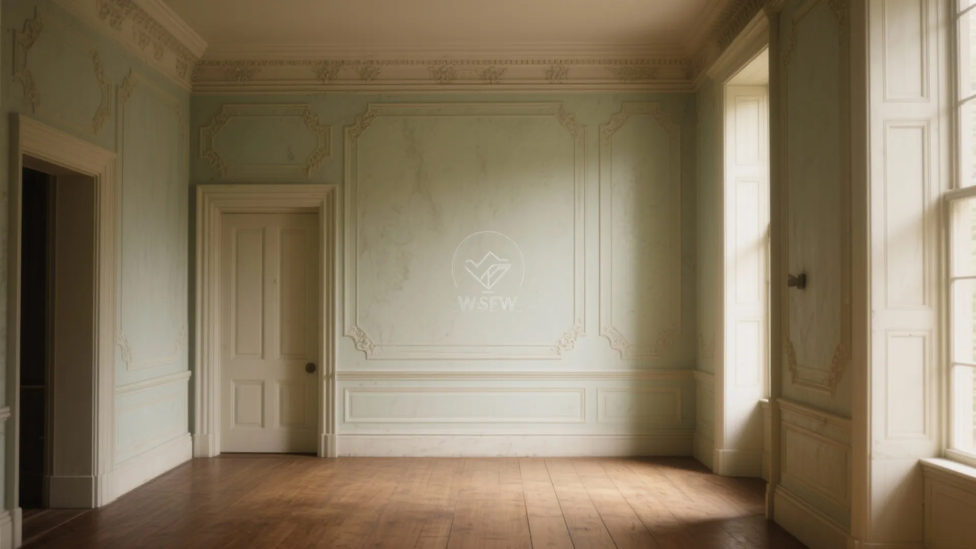 5. Match Trim to Walls for Historic Restorations or Cohesive Renovations