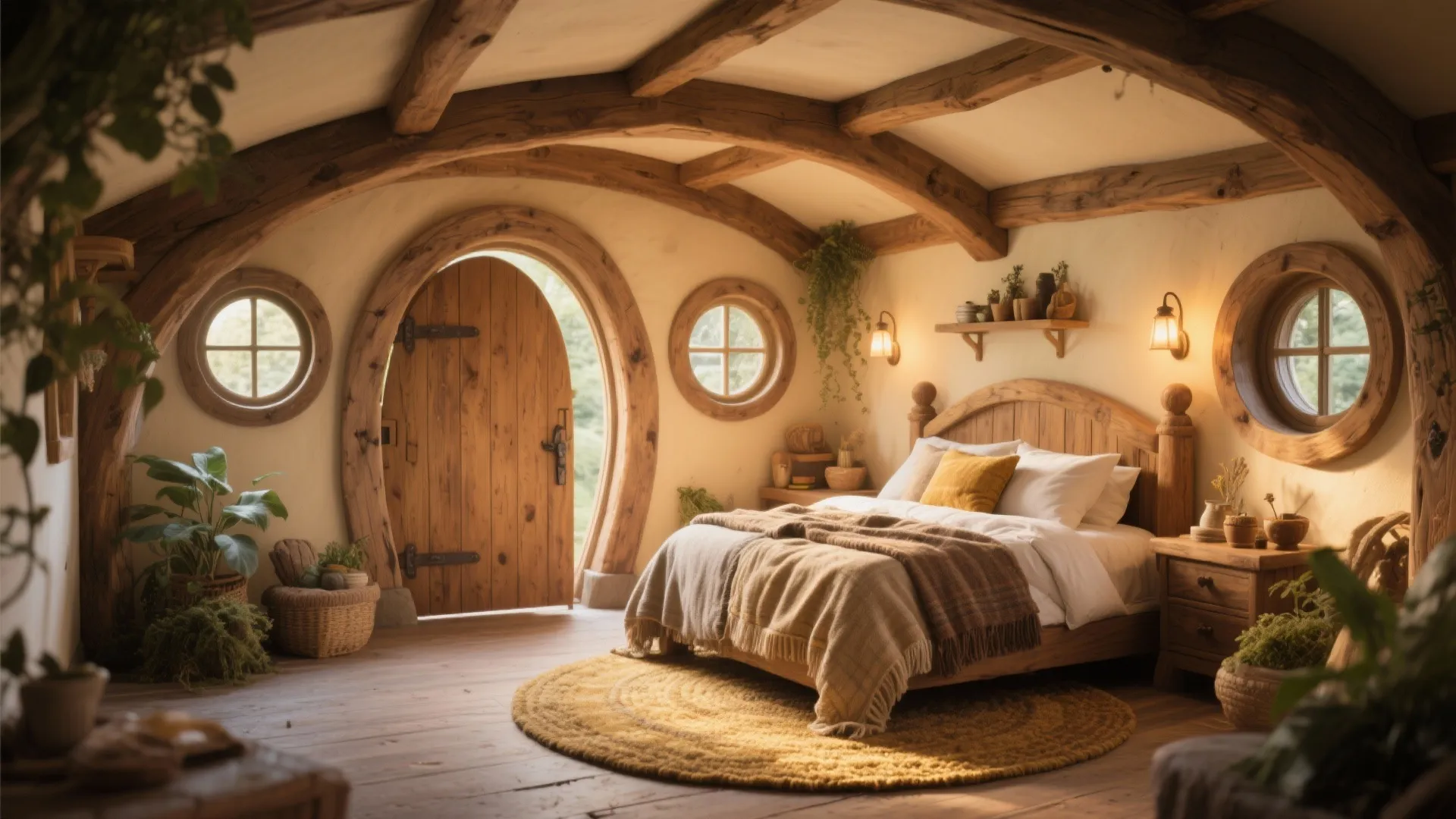 Hobbit Bedroom Ideas for Cozy Spaces: Create a Magical Hobbit-Inspired Bedroom Design