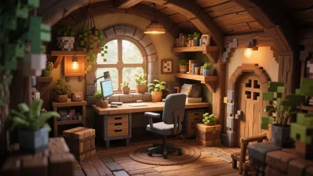 10 Creative Minecraft Office Ideas