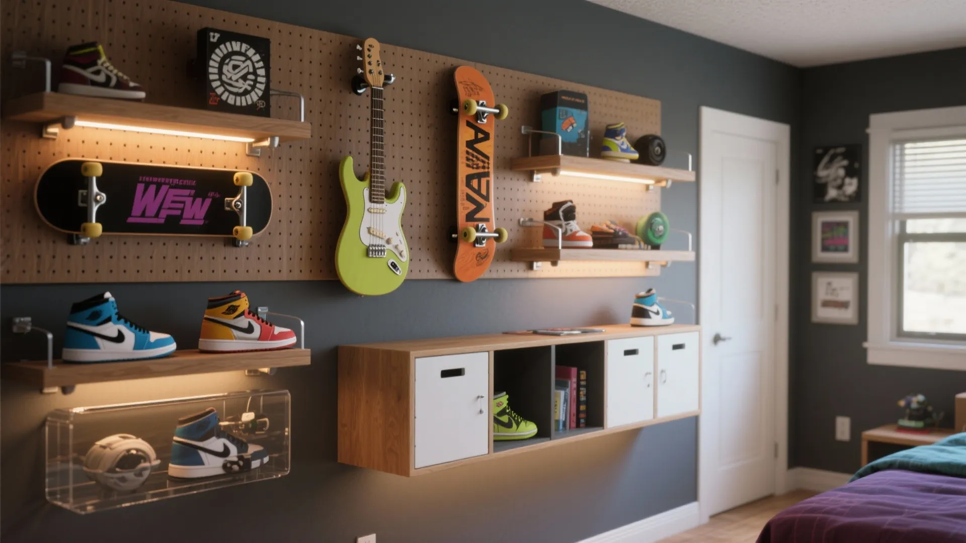 3. Hobby Wall: Display, Store, Inspire