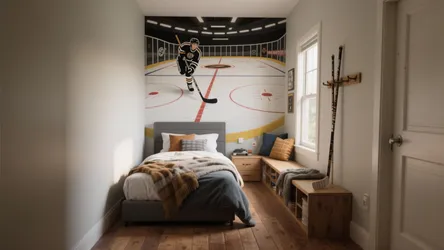 Hockey Bedroom Decor: 5 Creative Ideas