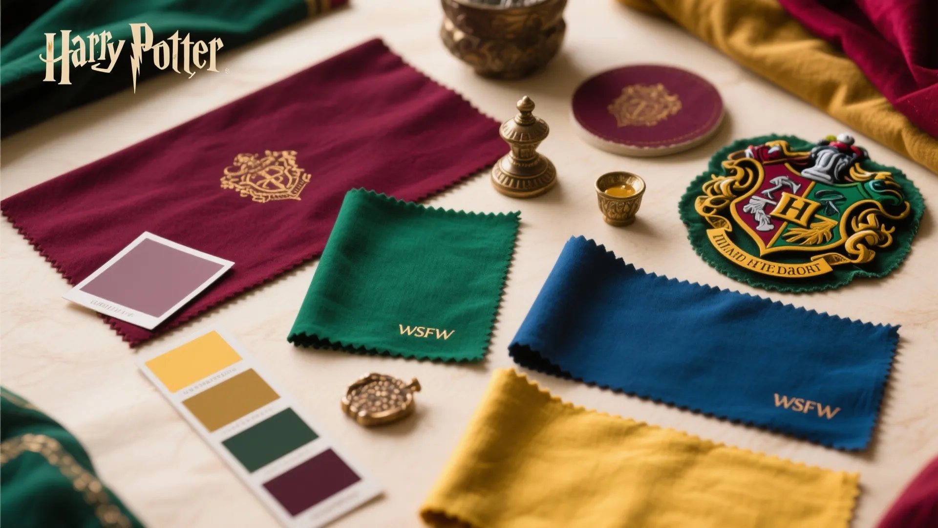 1. Choose Your Hogwarts House Palette