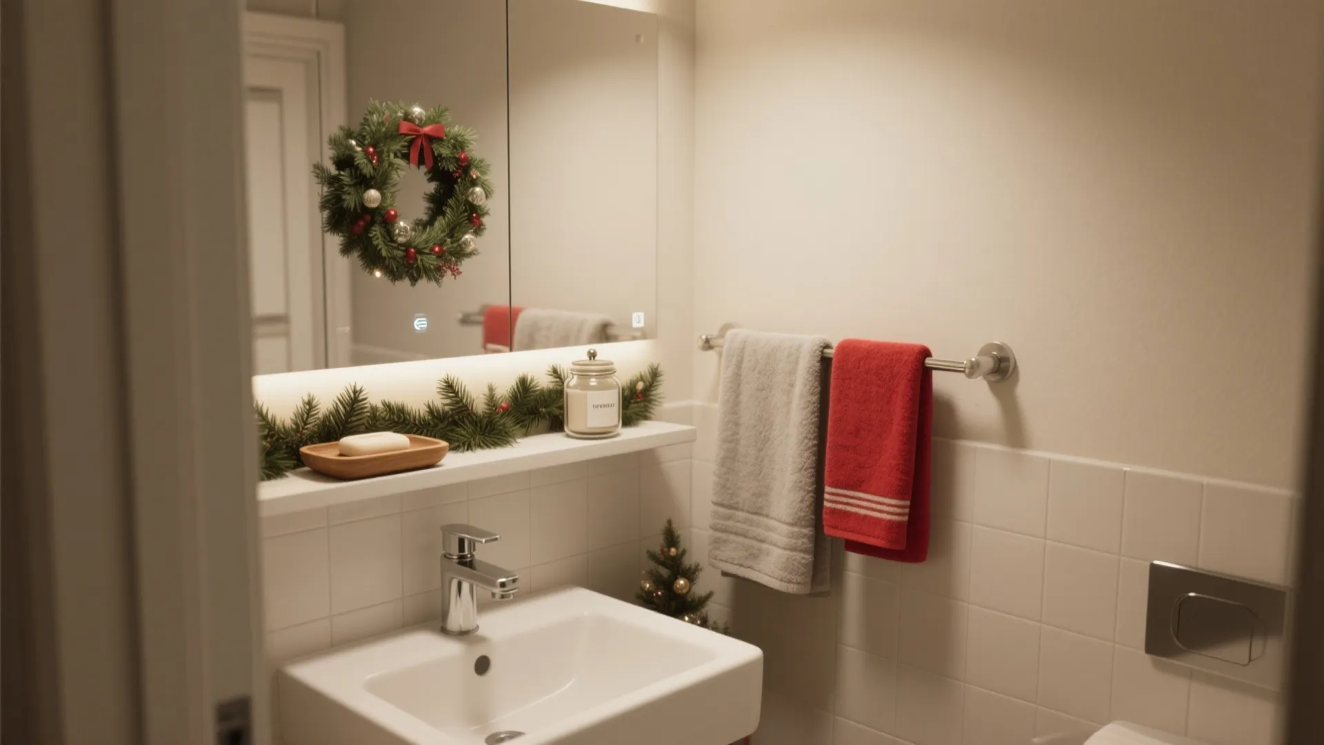Christmas Bathroom Decor Sets: 5 Festive Ideas: Practical, small-space Christmas bathroom decor sets I’ve used and tested