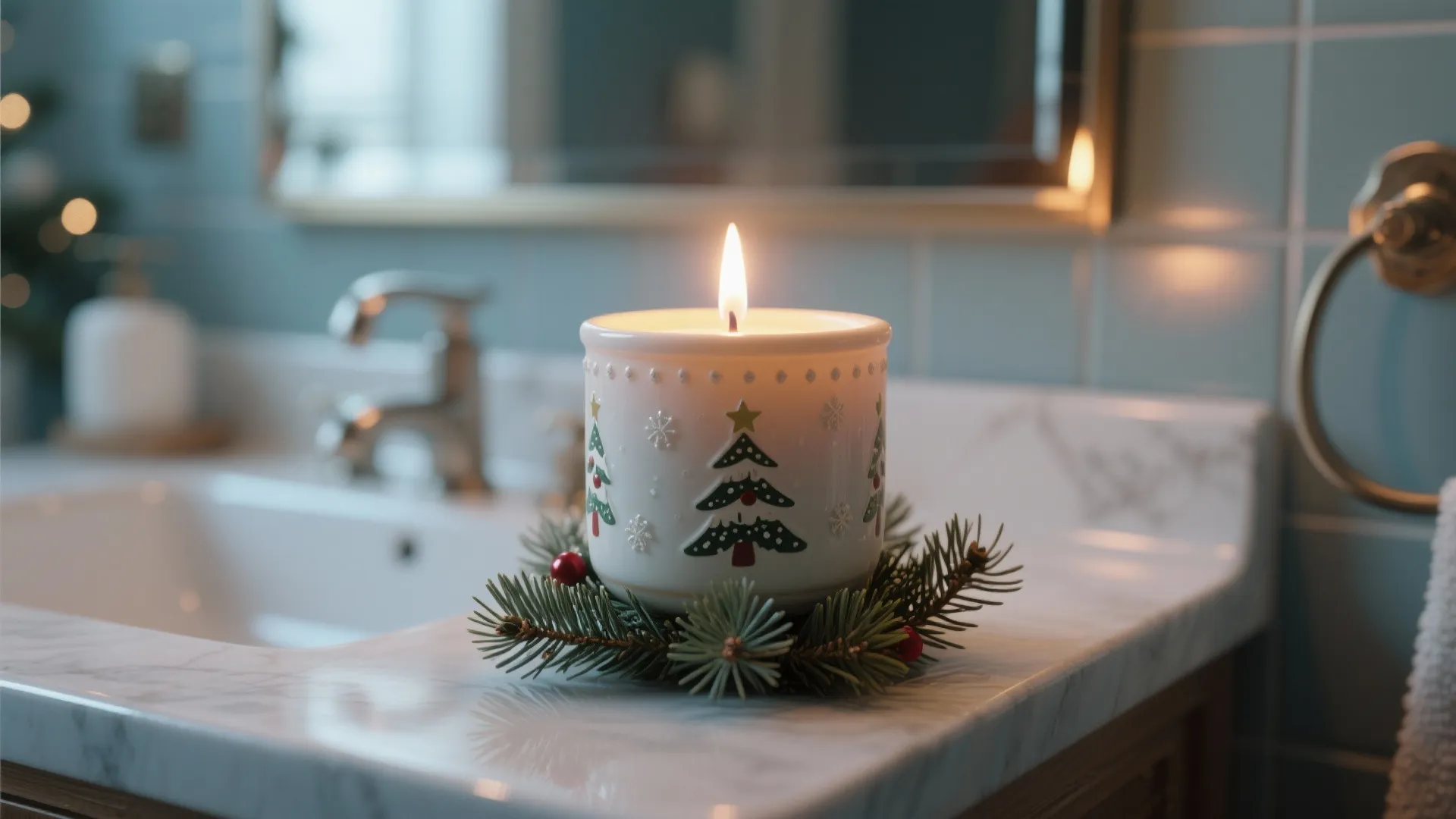 2. Holiday Scented Candles