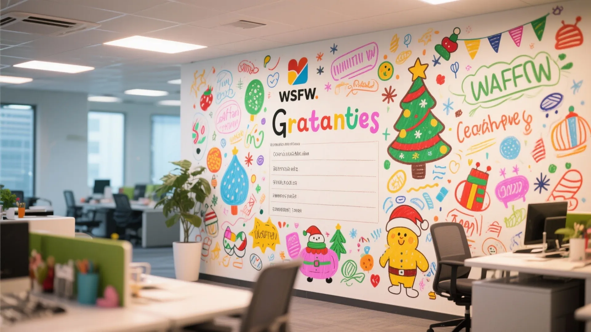 6. Themed Collaboration Walls