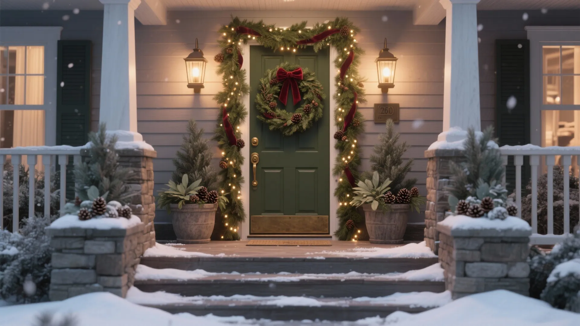 DIY Christmas Front Door Decorations: Creative Ideas That Wow: 1 Minute to Transform Your Entryway With Festive DIY Magic