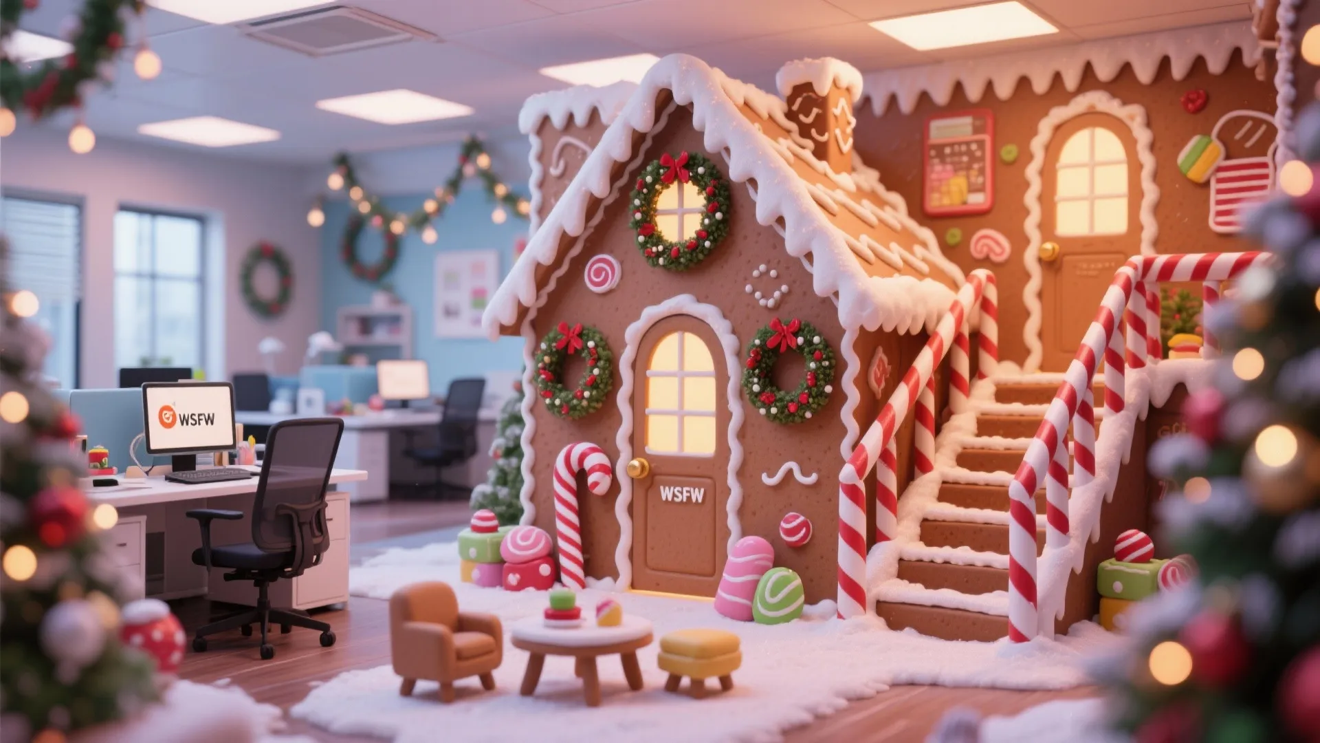 9. Holiday Workspace