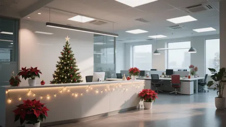 10 Festive Office Holiday Decor Ideas