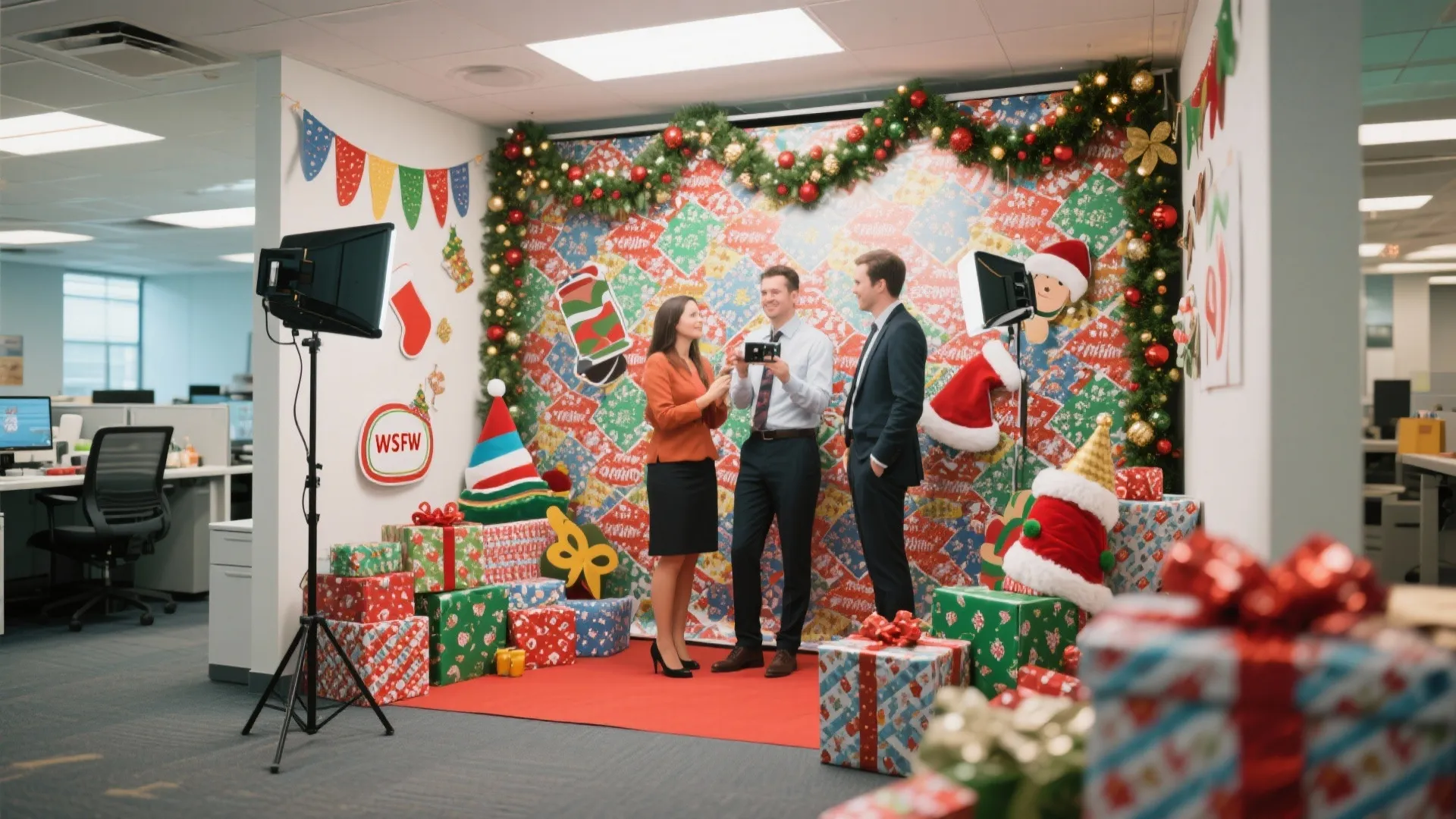 8. Holiday Photo Booth