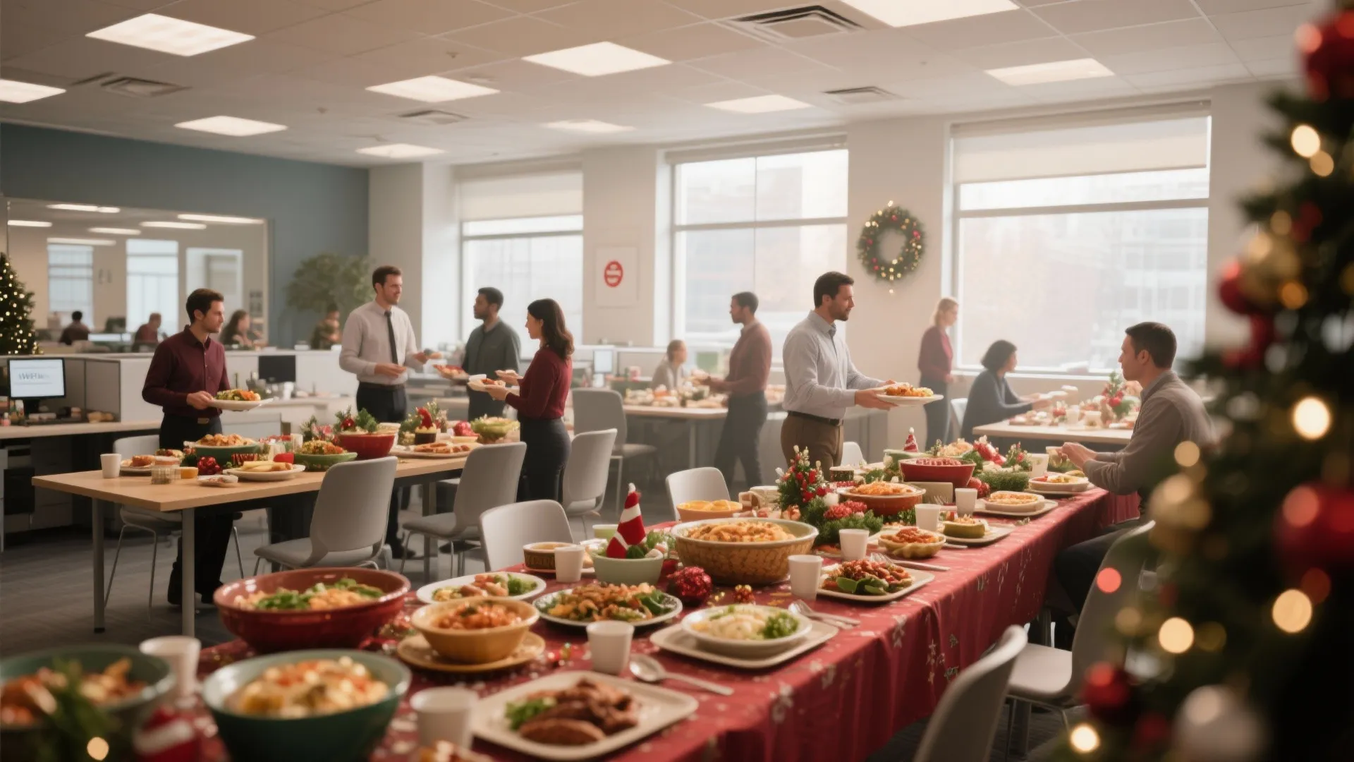 Idea 3: Holiday Potluck Lunch