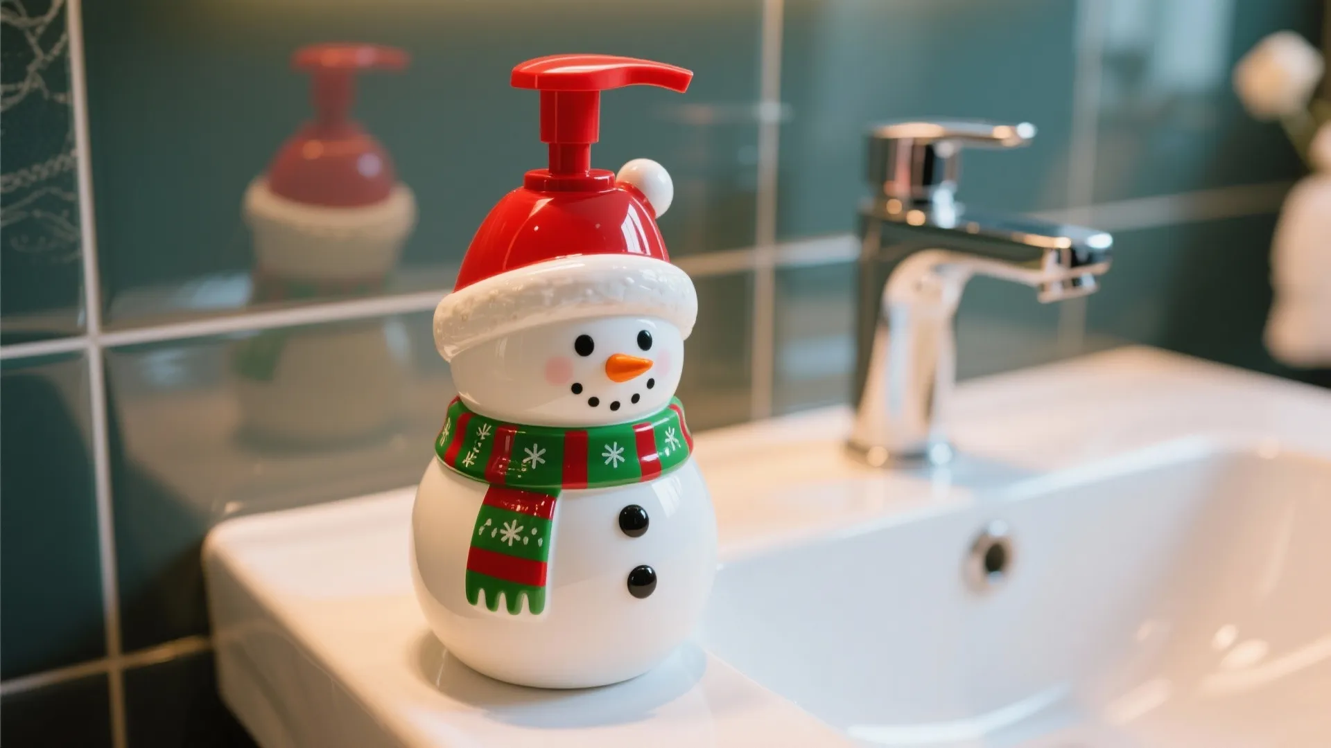 6. Holiday Soap Dispensers