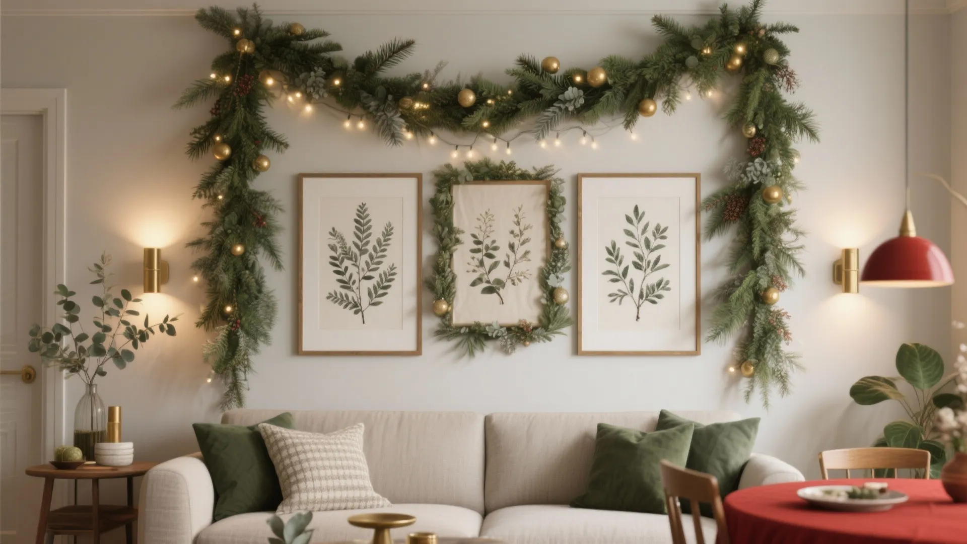 DIY Christmas Decorations for Wall: Creative Ideas for Festive Homes: 1 Minute to Transform Your Walls for Christmas Cheer