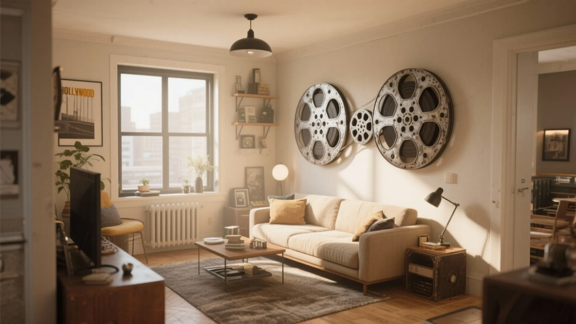 Creative Movie Reel Wall Decor Ideas