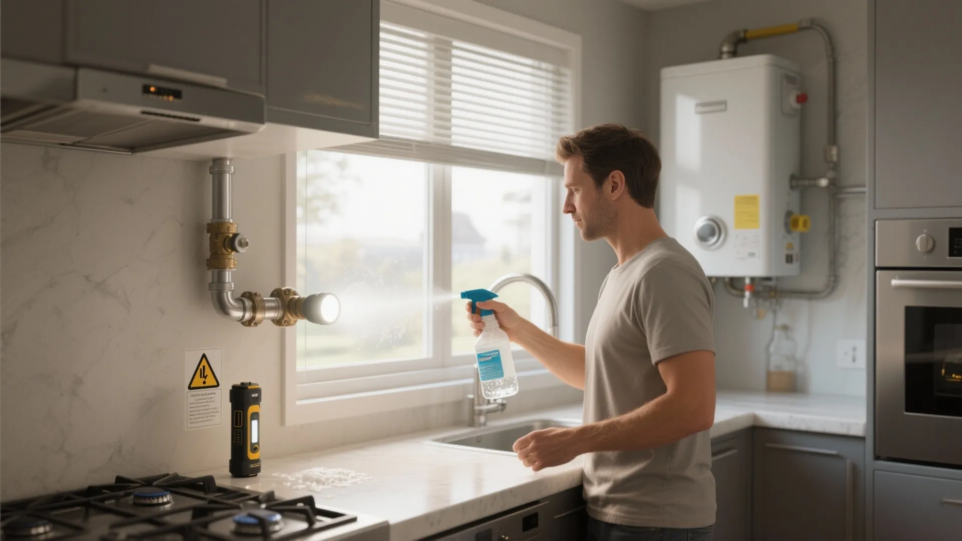 How to Find a Small Gas Leak in a House Safely: 1 Minute to Spot Troubles & Prevent Hazards at Home