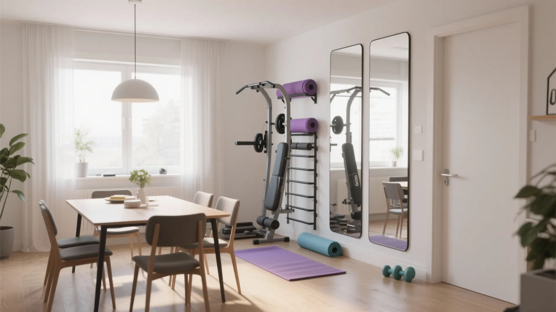 6. Build a Home Gym Corner