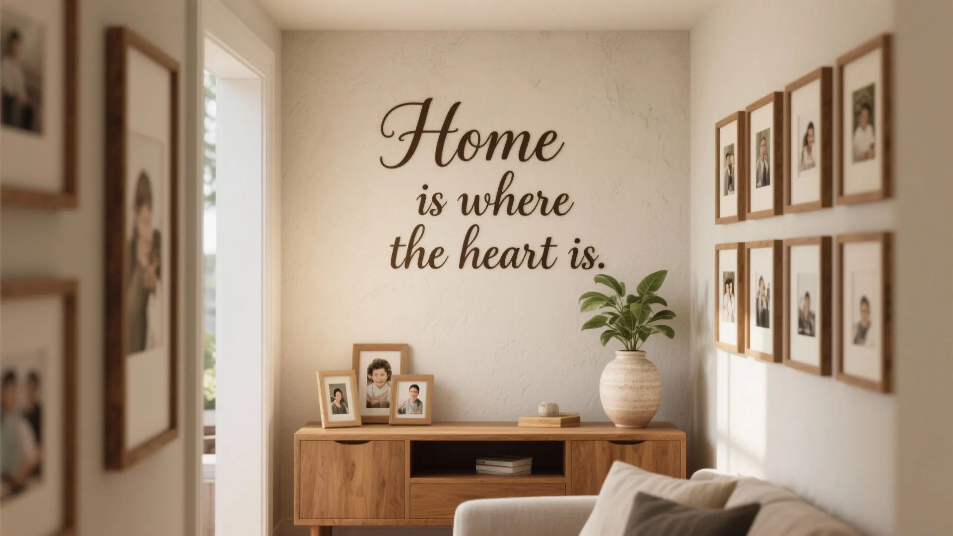 1. "Home is where the heart is"