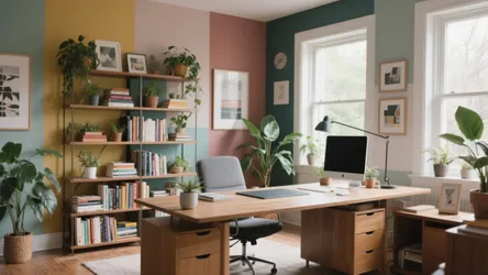 10 Home Office Painting Ideas That Spark Creativity