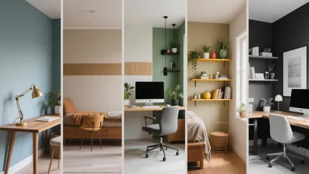 Paint Colors for Home Office: 5 Inspiring Palettes