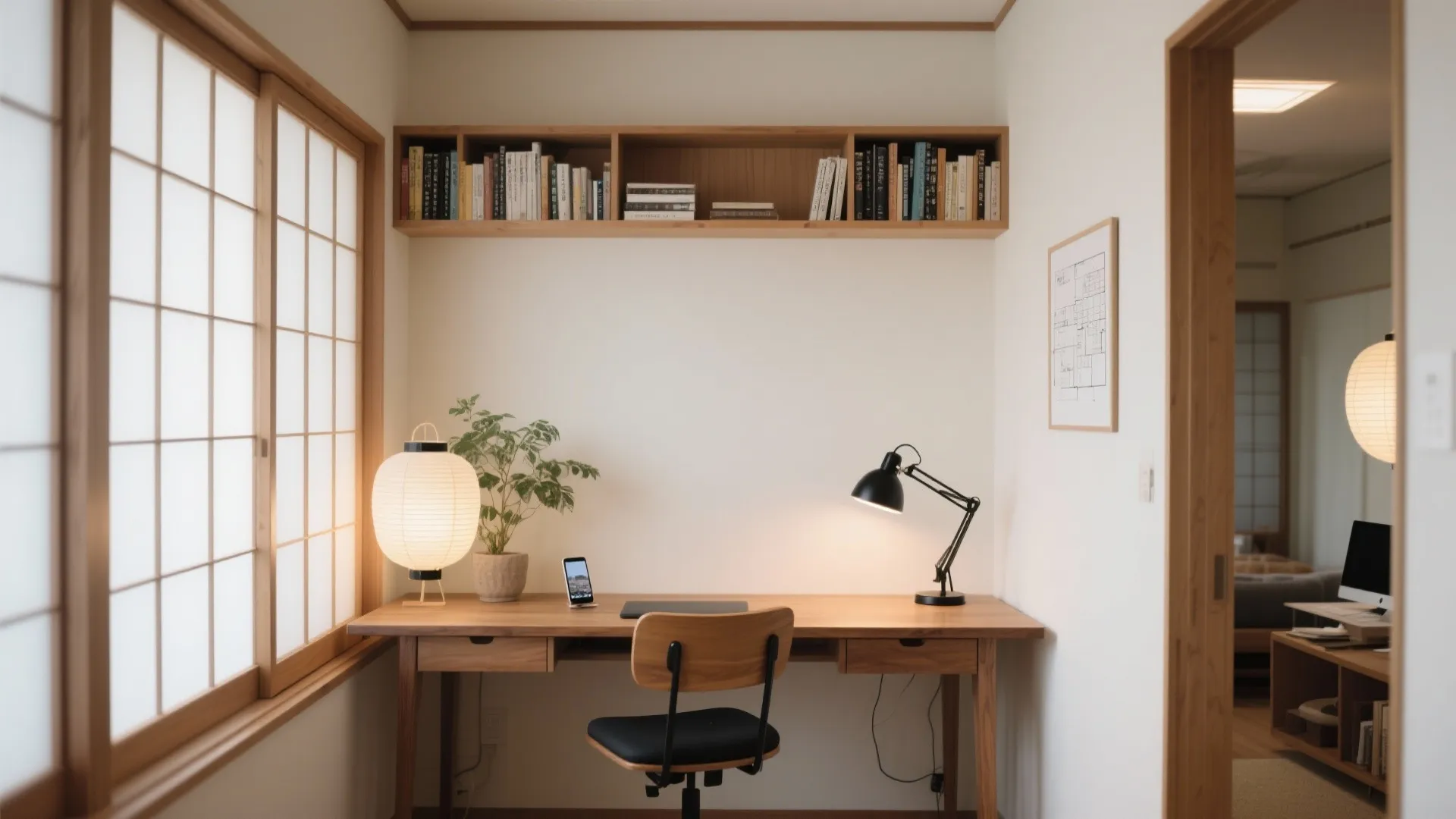 Tips 4: 仕事部屋は“戸境側”に置いて生活音を分離（日本都市の防音知見）