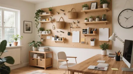 10 Pegboard Ideas for a Smarter Office
