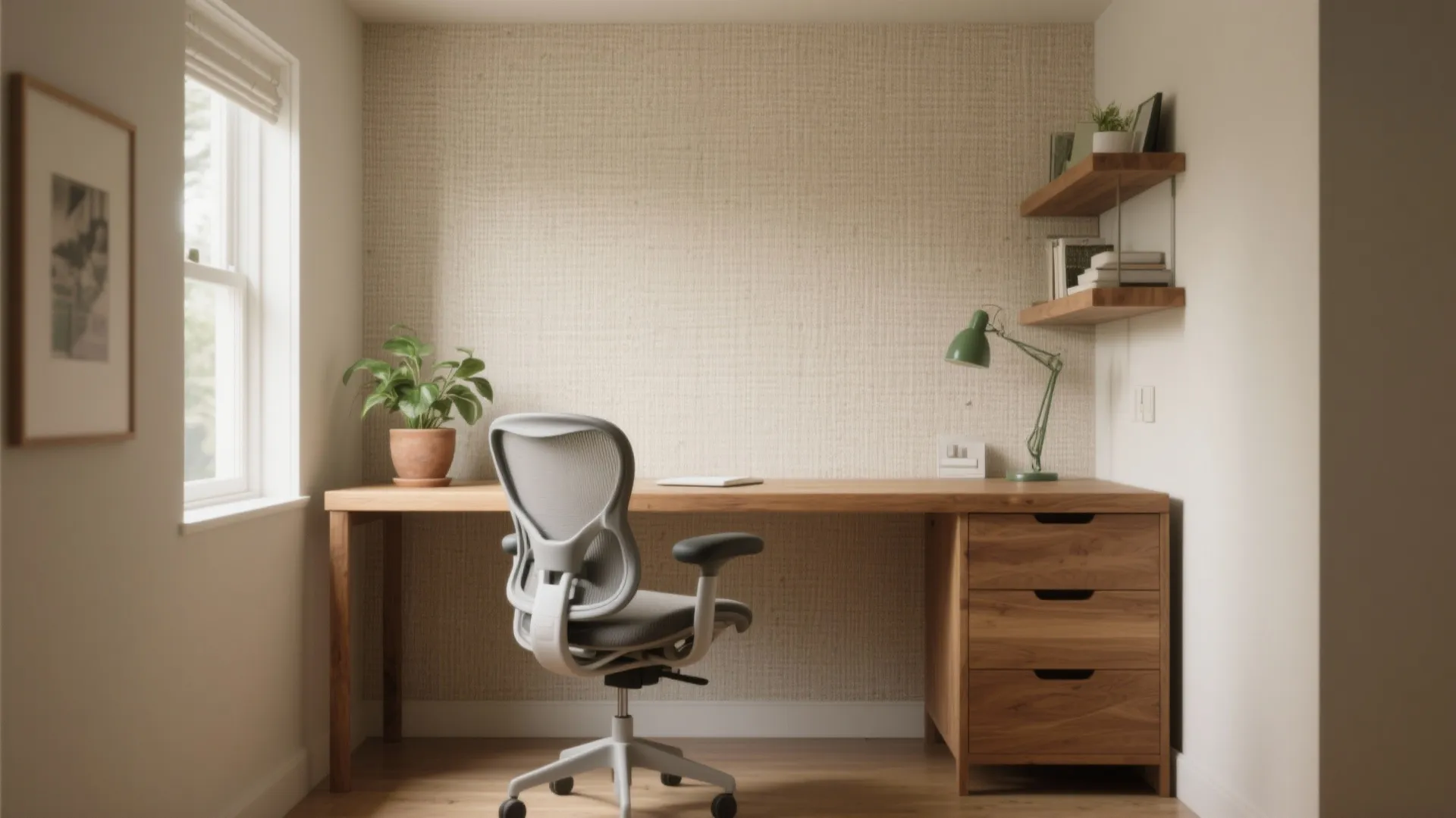 5 Home Office Wallpaper Ideas