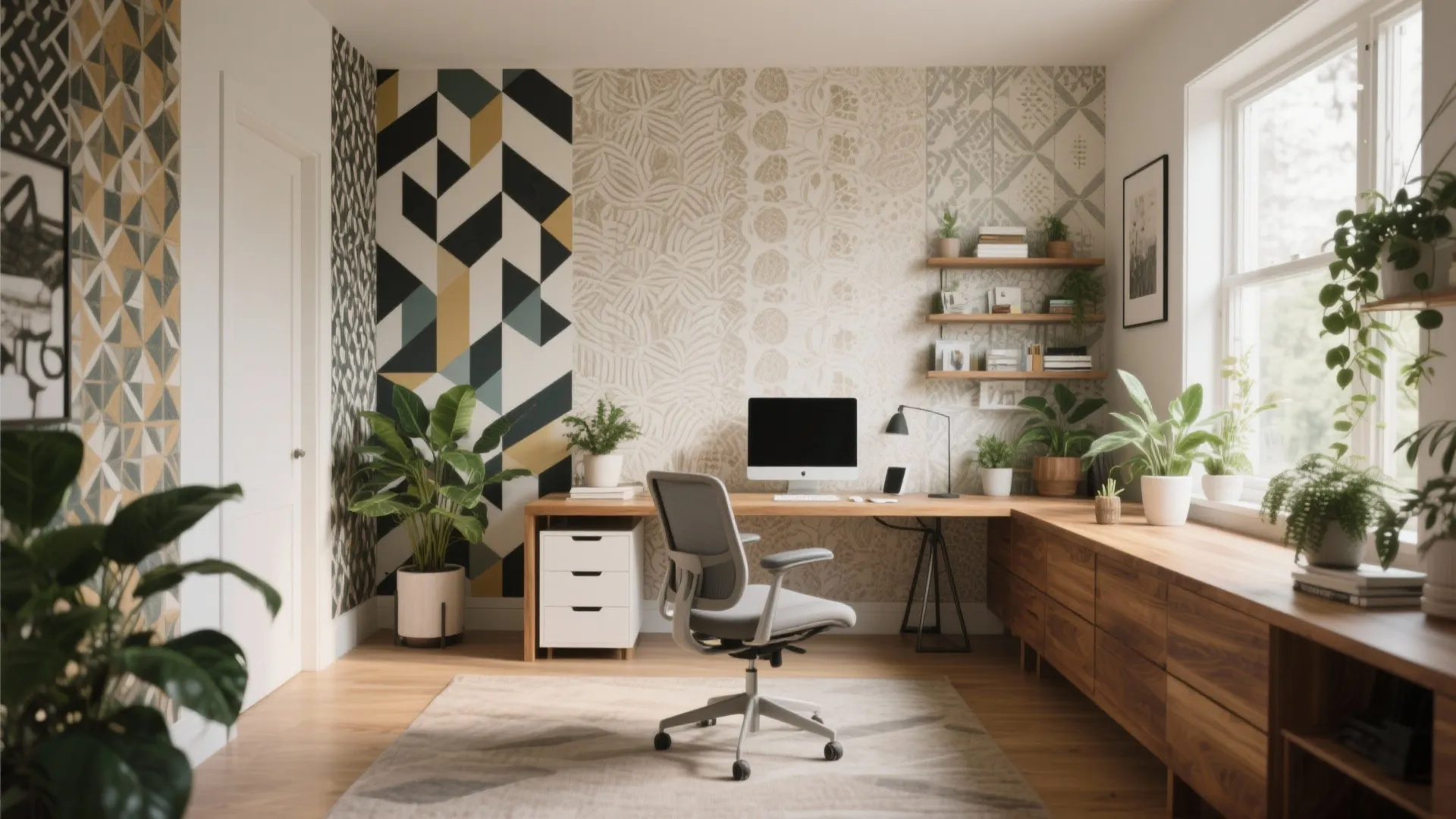10 Home Office Wallpaper Ideas: Creative Wallpaper Inspiration to Transform Your Home Office Space