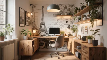 10 Wallpaper Ideas for Home Office
