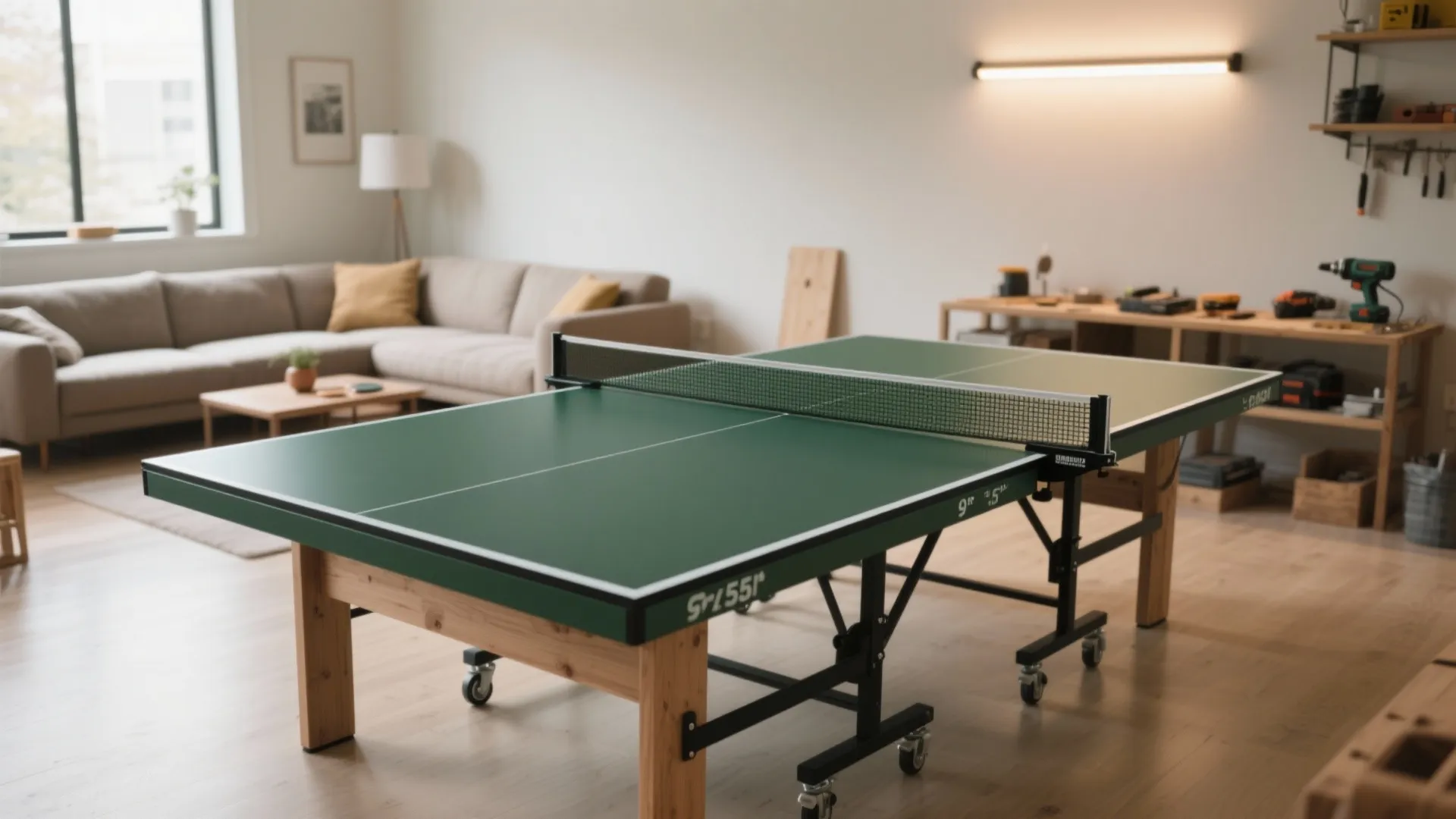 Table Ping Pong DIY: How to Build Your Own Home Table: 1 Minute to Your Perfect Table—Easy DIY Ping Pong Tips & Setup