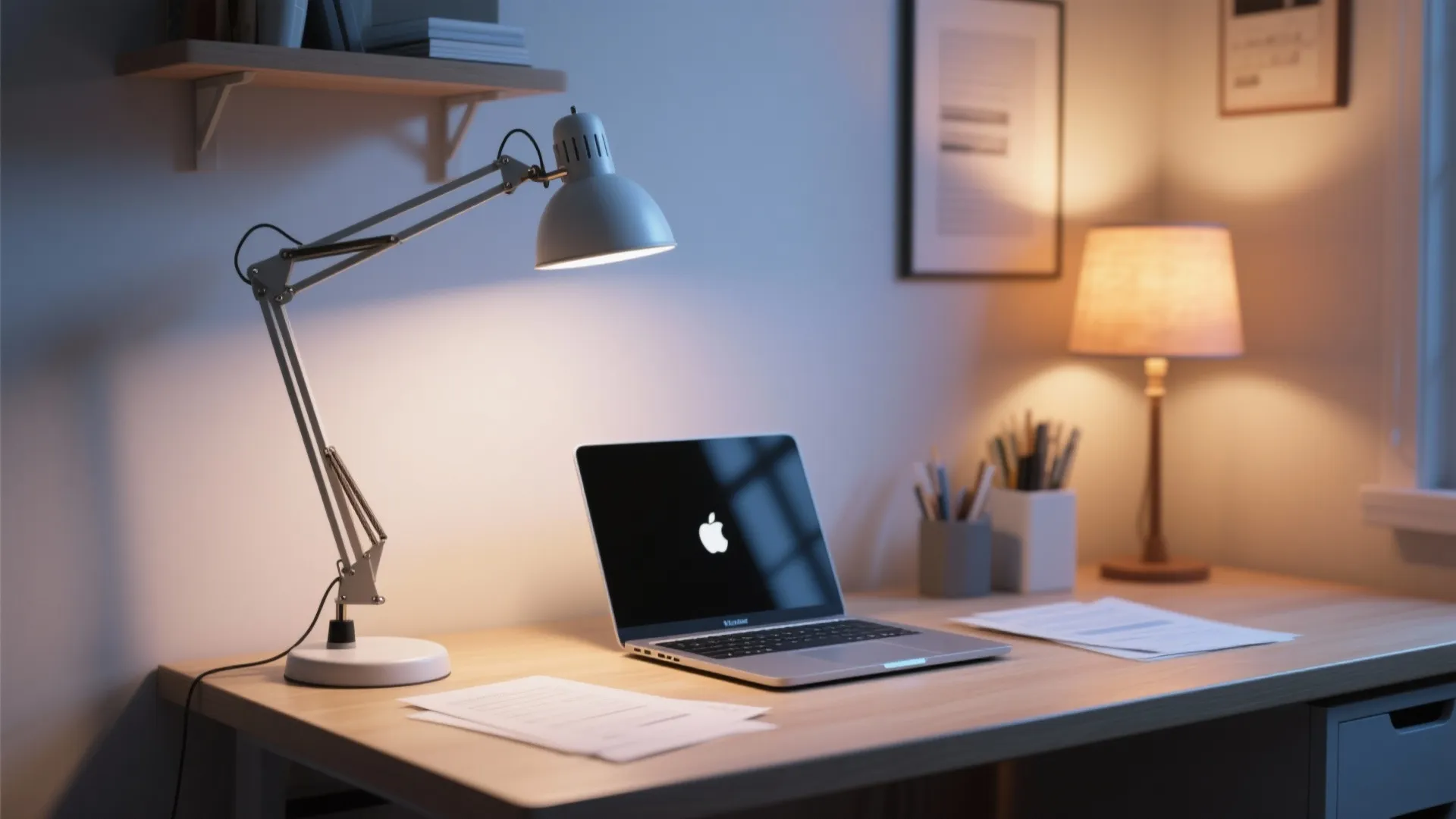3. Bright, cool task lights for home offices